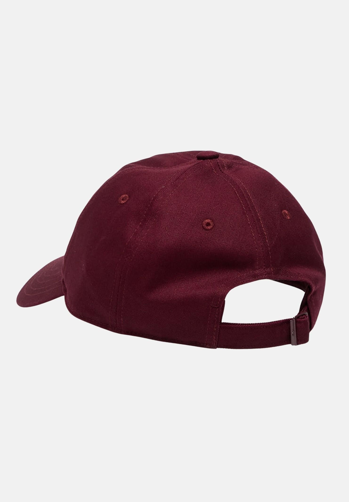 ADIDAS ORIGINALS Cappello con visiera adicolor Classic Trefoil Baseball bordeaux per uomo e donna JZ4928 . ADIDAS ORIGINALS