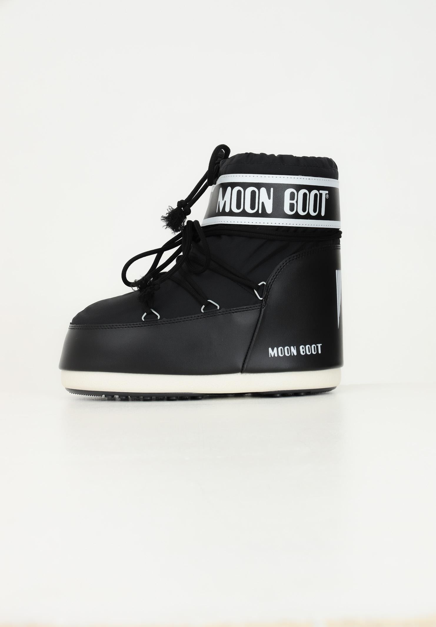 MOON BOOT Stivali da neve ICON LOW nero per uomo e donna 80D1409340 N001 MOON BOOT