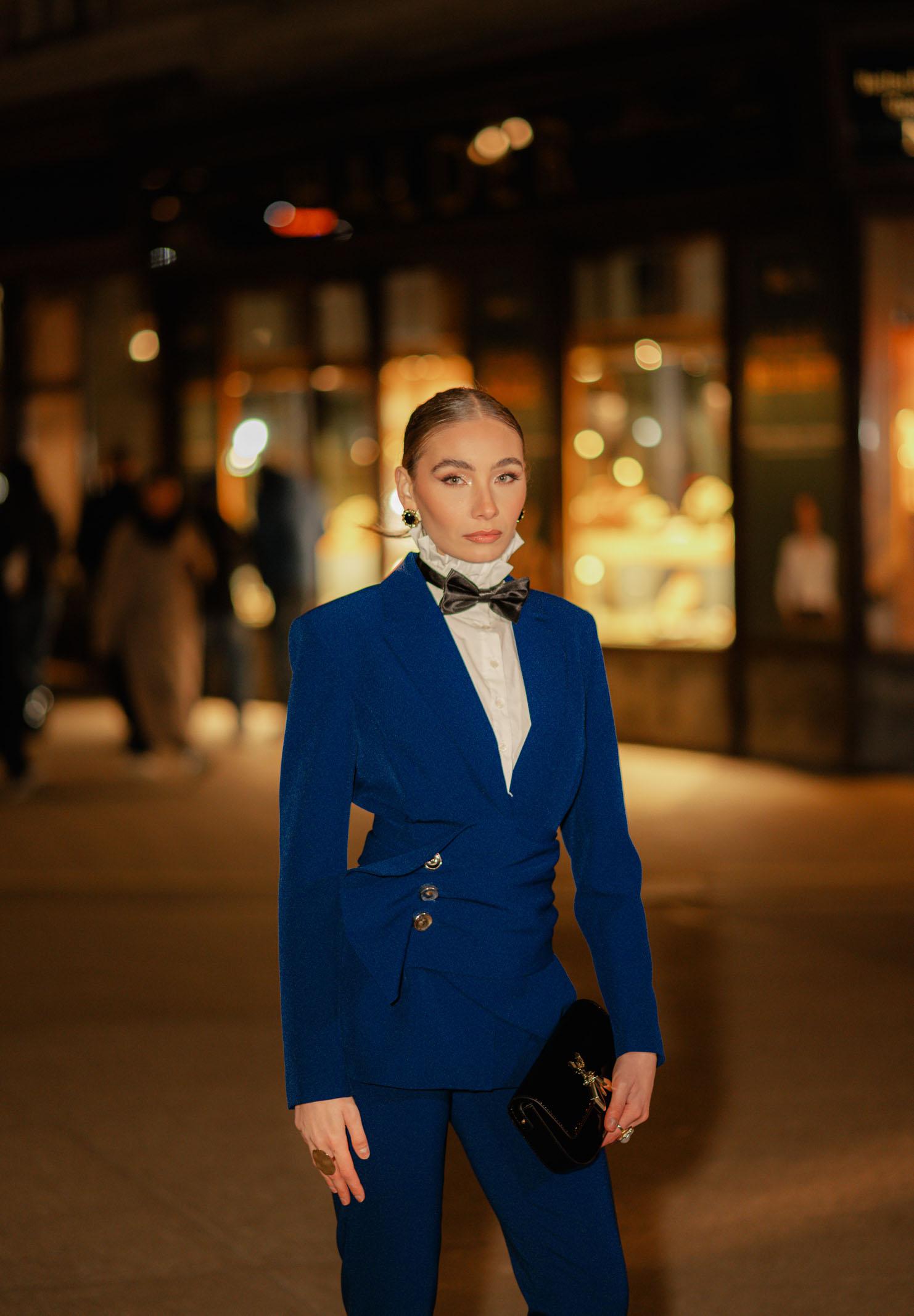 SANTAS Giacca ALLURE blu quarzo da donna PV2622 BQ SANTAS