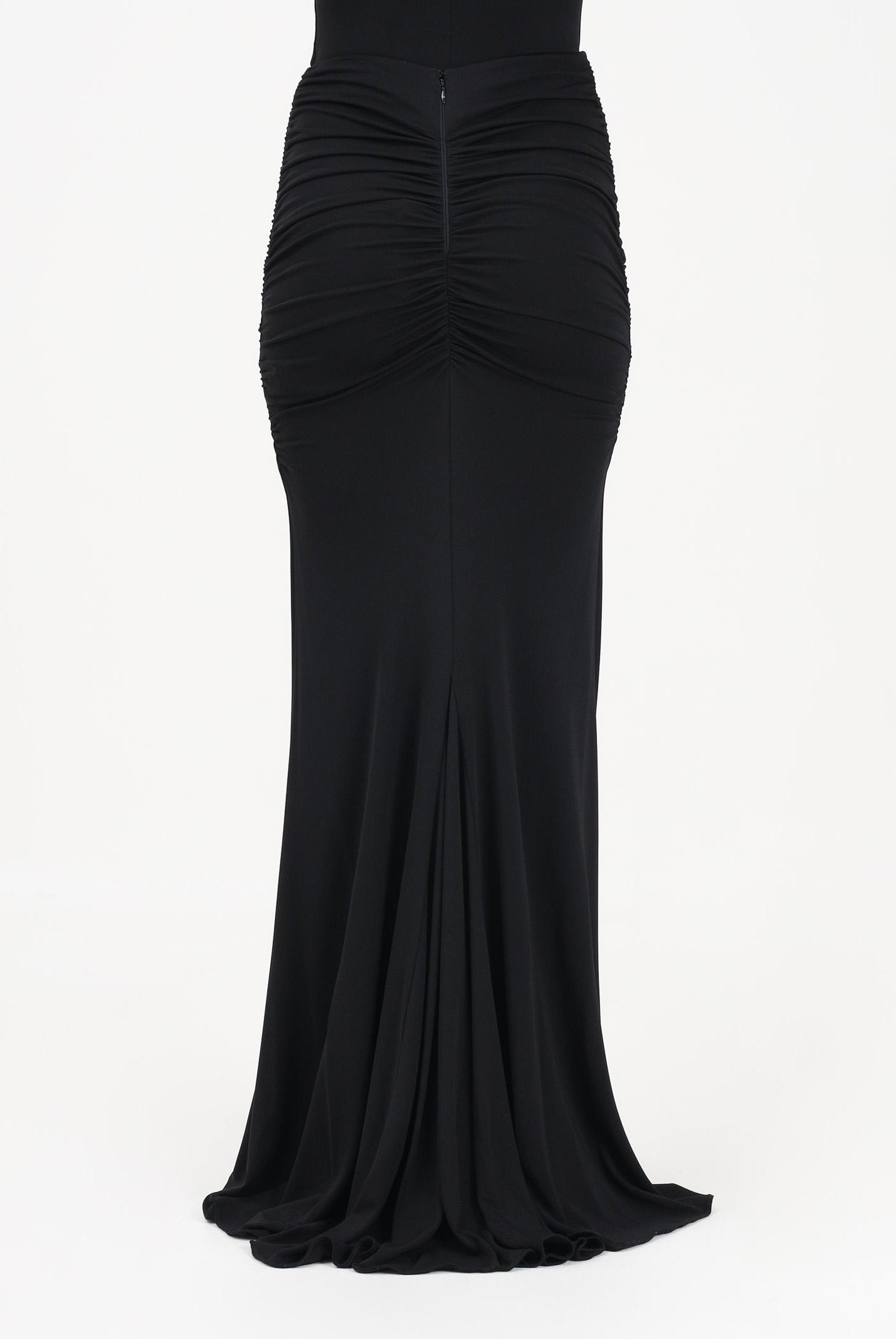 ELISABETTA FRANCHI Gonna lunga nera da donna GO16263E2 110 ELISABETTA FRANCHI