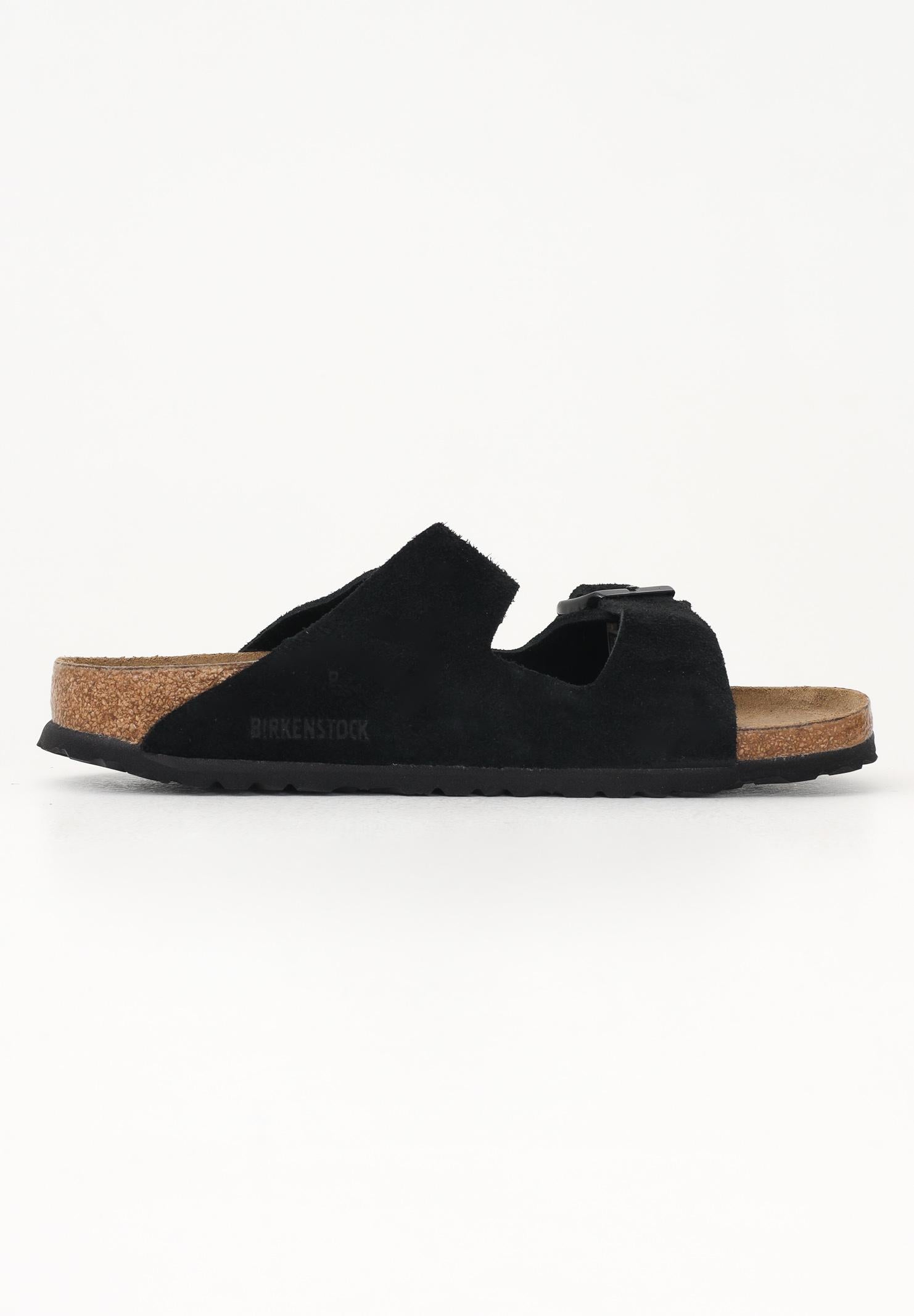 BIRKENSTOCK Ciabatte Arizona nere per uomo e donna 1027164 . BIRKENSTOCK