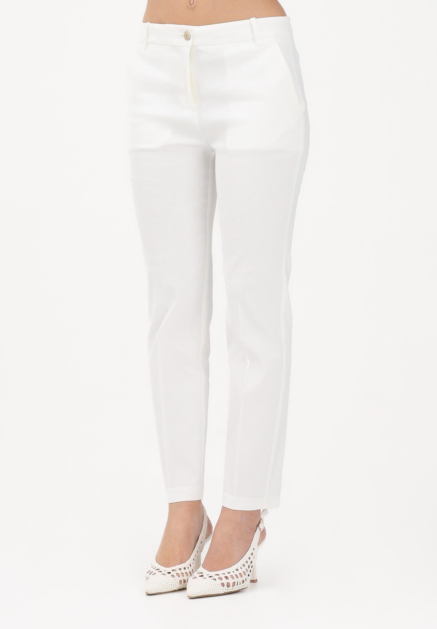 PINKO Pantalone elegante bianco da donna 100155A34I Z05 PINKO