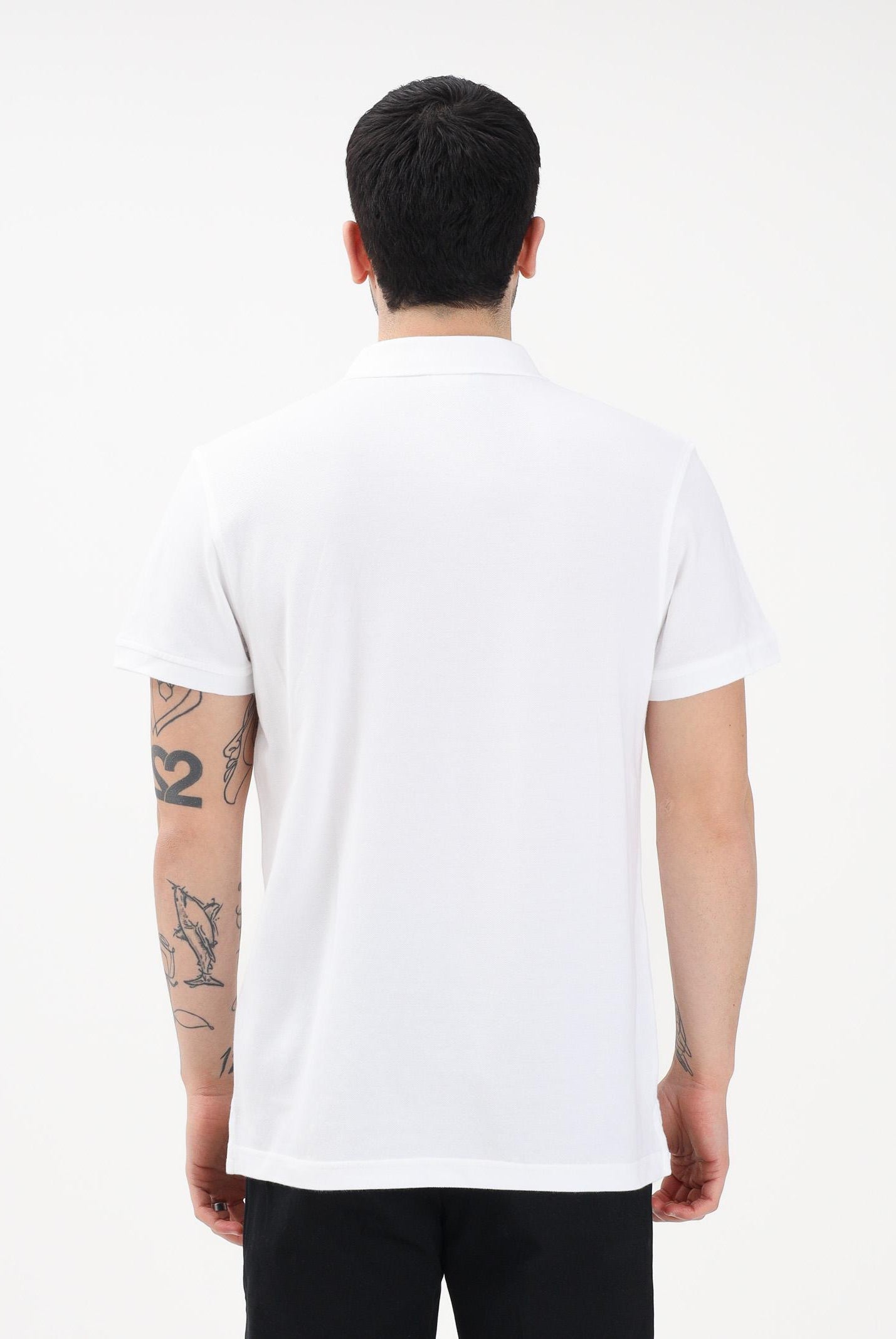 LEVI'S Polo a manica corta bianca da uomo con patch logo 35883-0003 . LEVI'S®