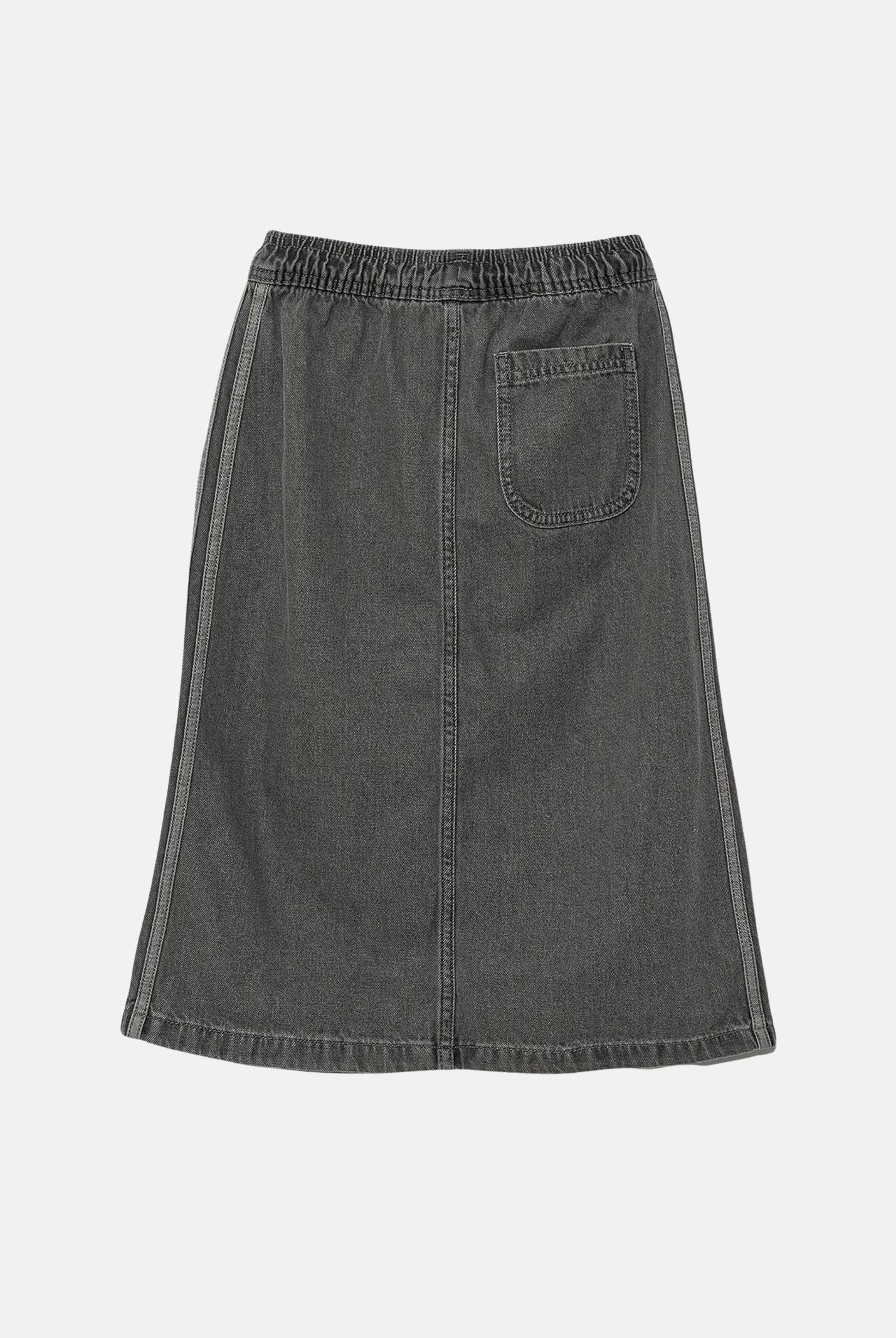 ADIDAS ORIGINALS Gonna in denim grigio da bambina JY3561 ADIDAS ORIGINALS