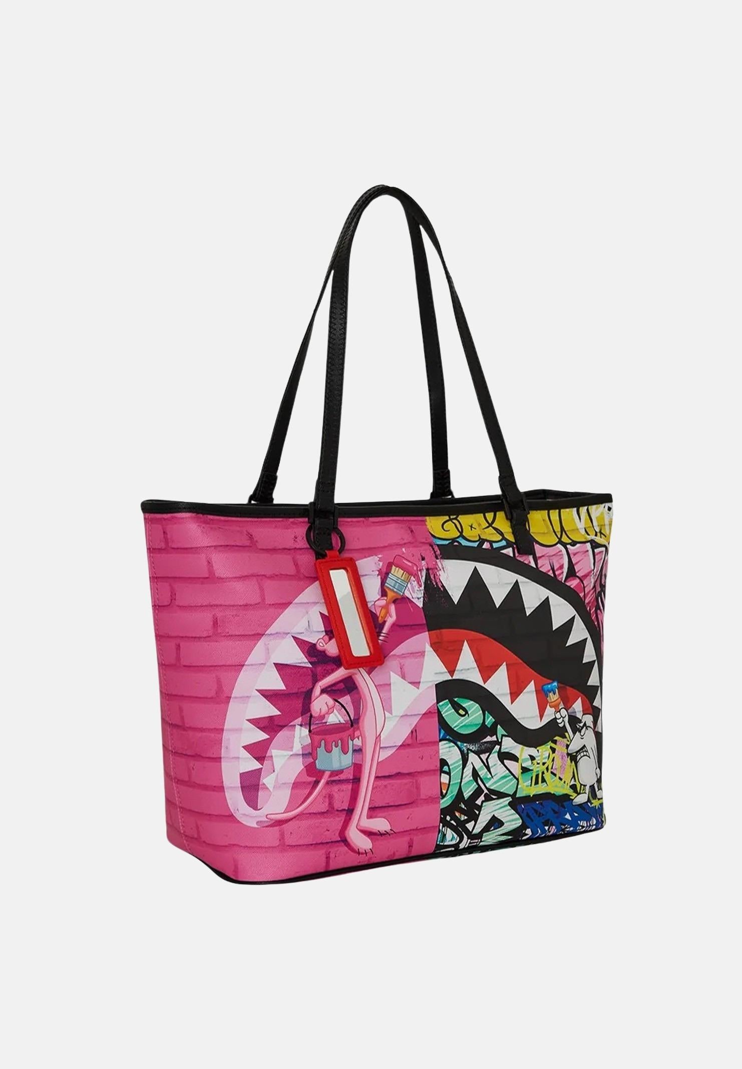 SPRAYGROUND Shopper Pink Panther Painting multicolore da donna 910T7886NSZ SPRAYGROUND