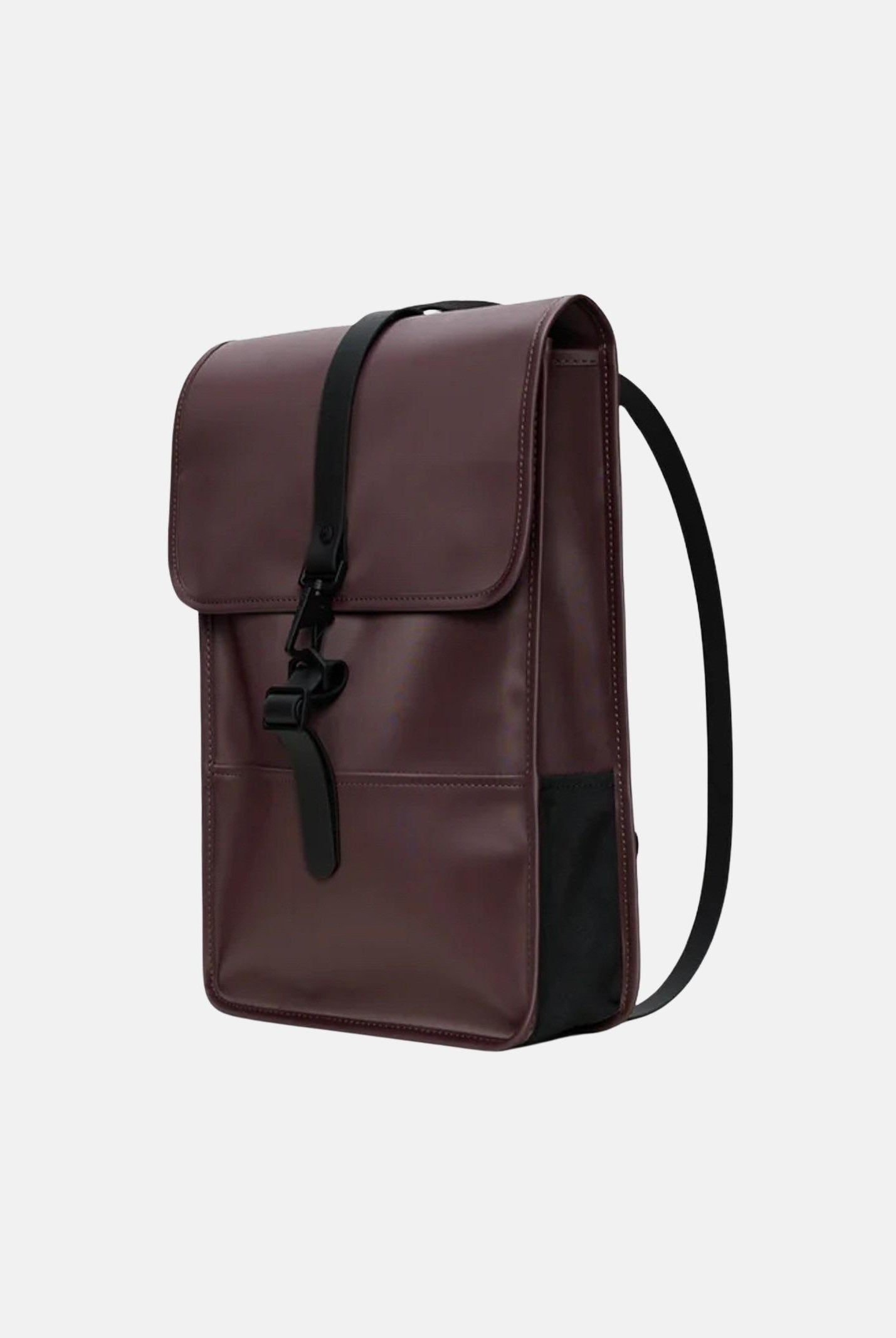 RAINS Zaino Puffed Backpack Mini bordeaux per uomo e donna RA13020 DEP RAINS