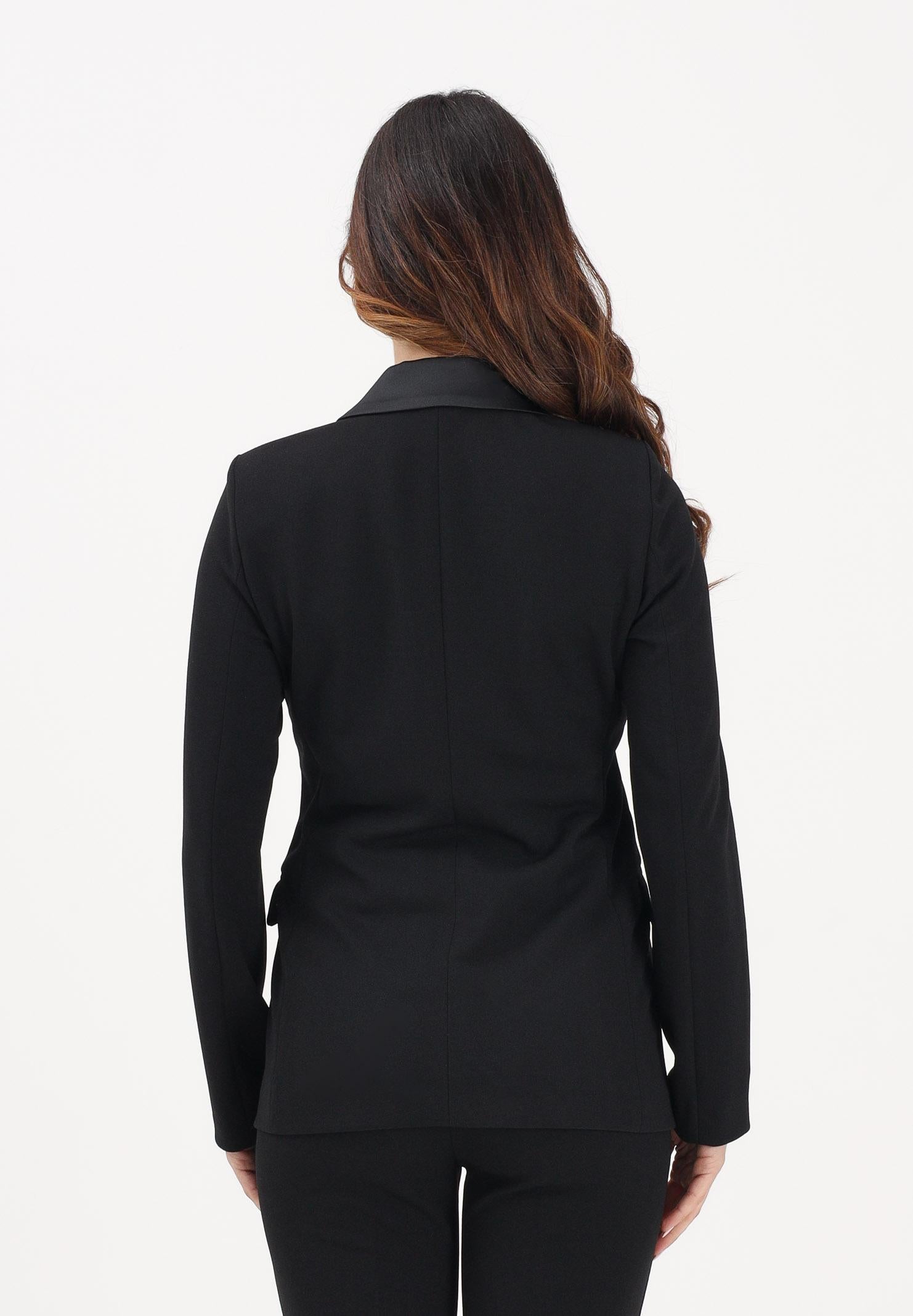 VICOLO Giacca doppiopetto nera da donna TAB0031 A99 VICOLO