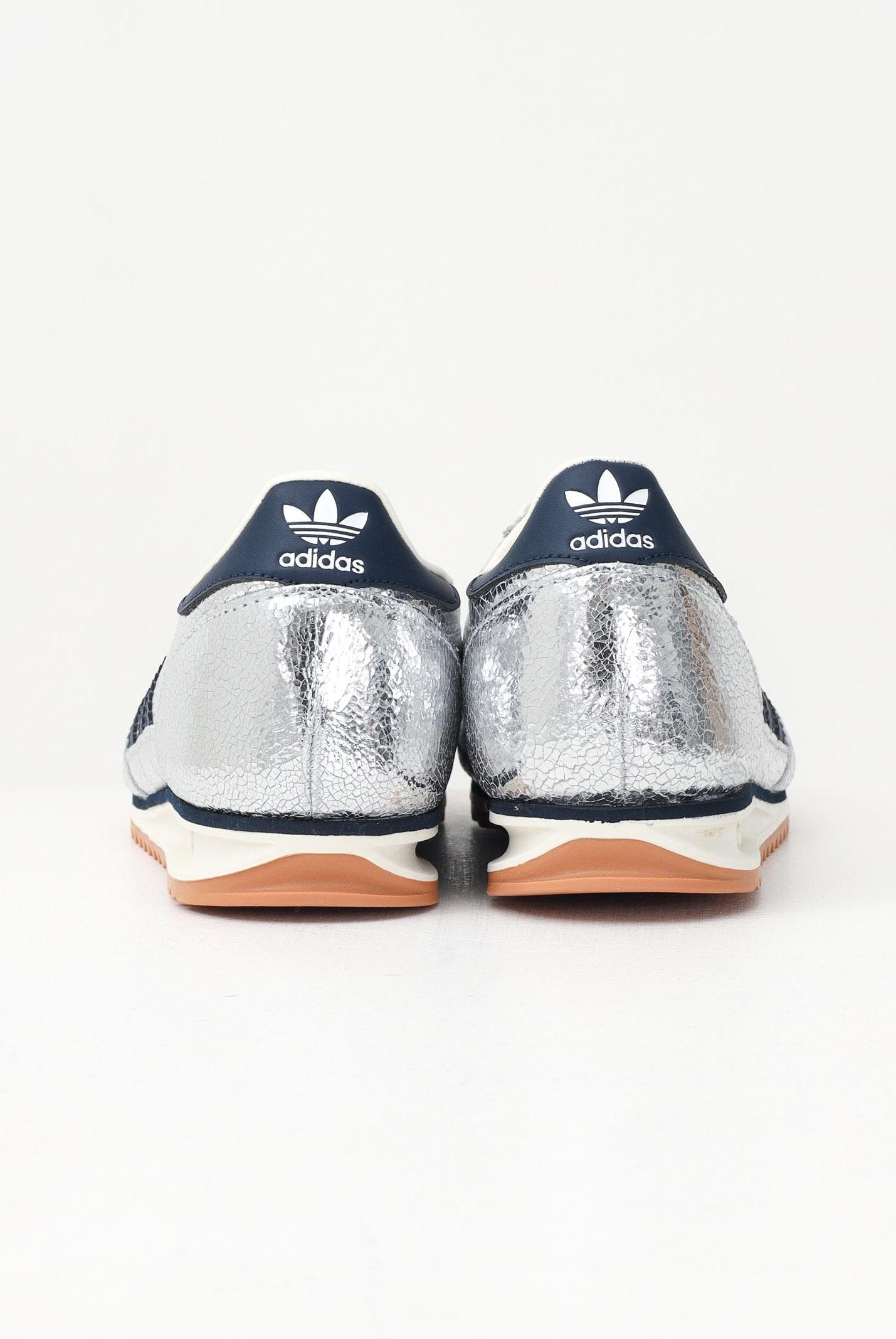 ADIDAS ORIGINALS Sneakers SL 72 OG argento e blu da donna JH8654 . ADIDAS ORIGINALS