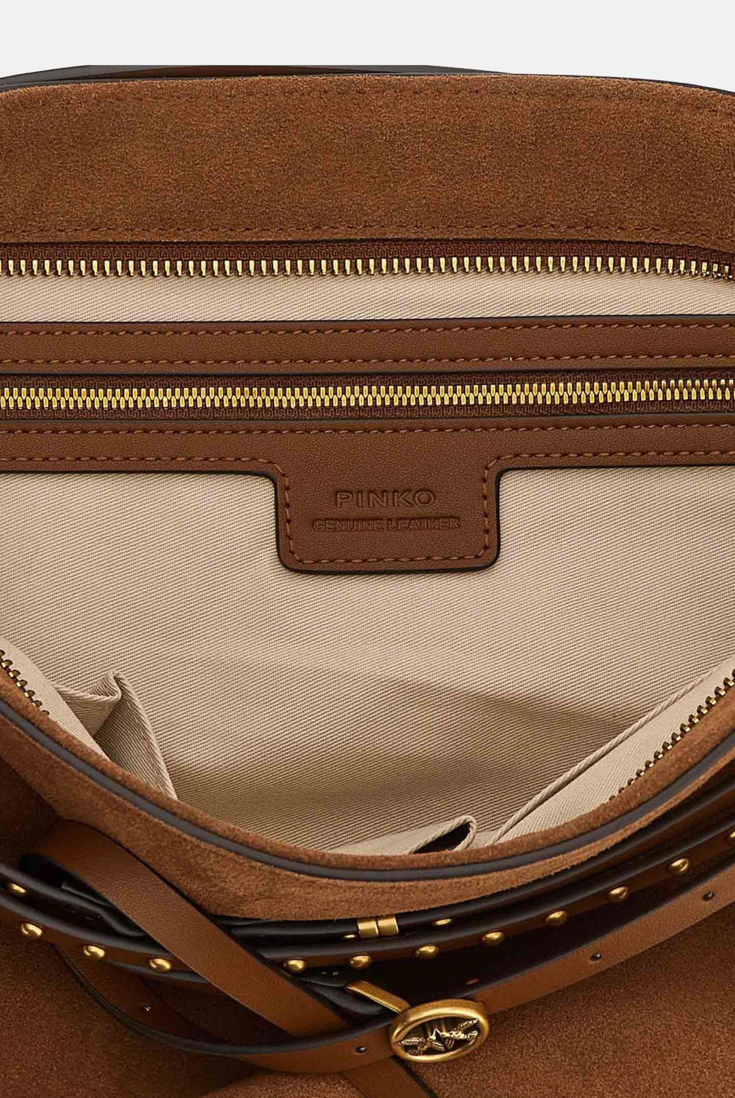PINKO Shopper Belt Bag Big marrone da donna 105903A0F6 L17Q PINKO