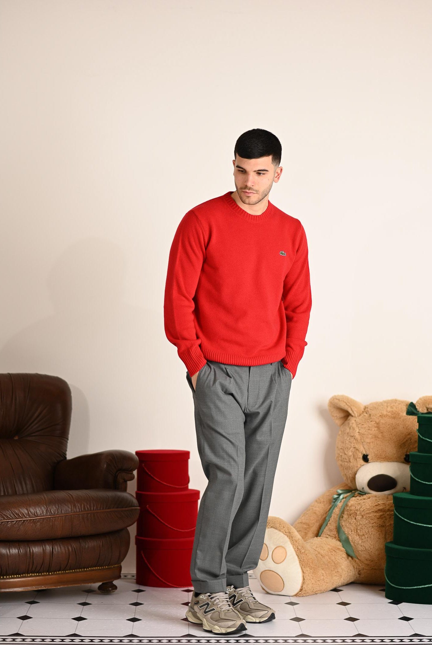 GOLDEN CRAFT Pantalone Alfio grigio da uomo GC1PFW25266862 N013 GOLDEN CRAFT