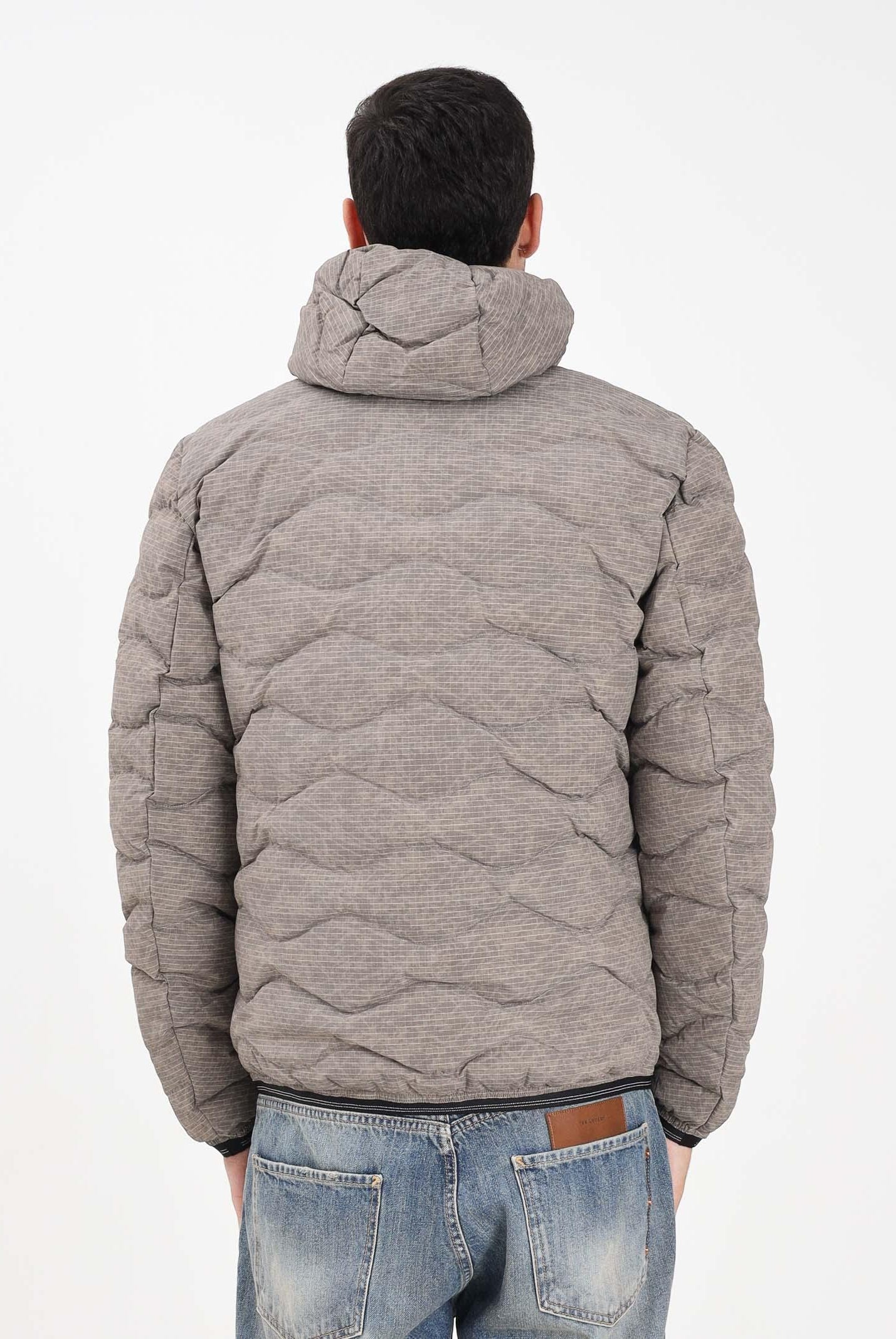 BLAUER Piumino WAX AD ONDE WAVE beige da uomo 25WBLUC03074-007314 341 BLAUER