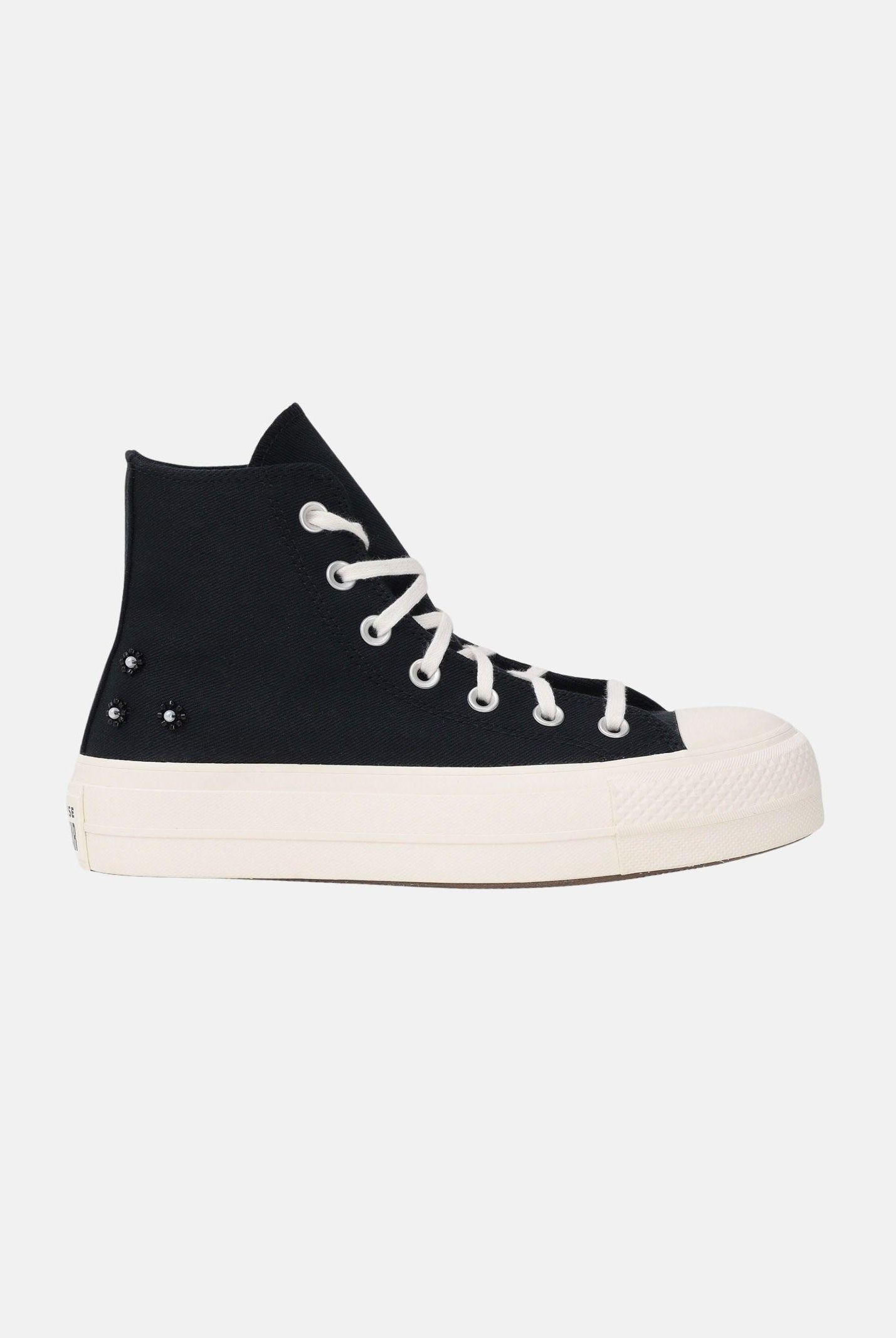 CONVERSE Sneakers Chuck Taylor All Star Lift Platform nere da donna A17787C . CONVERSE