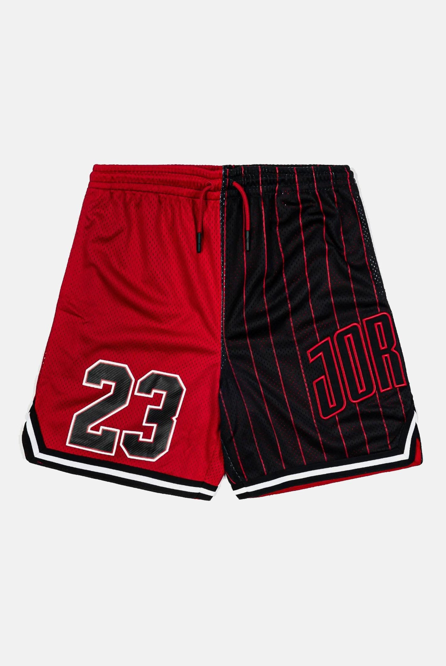JORDAN Shorts Playoff nero e rosso da bambino 95D957 R78 JORDAN