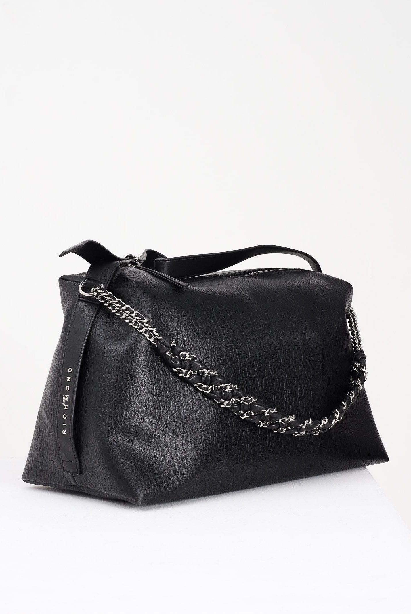 RICHMOND Shopper nera da donna con logo RWA25222BO BL RICHMOND