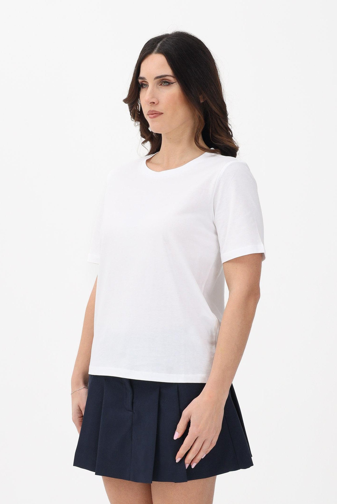 ONLY T-shirt a manica corta bianca da donna 15270390 WI ONLY