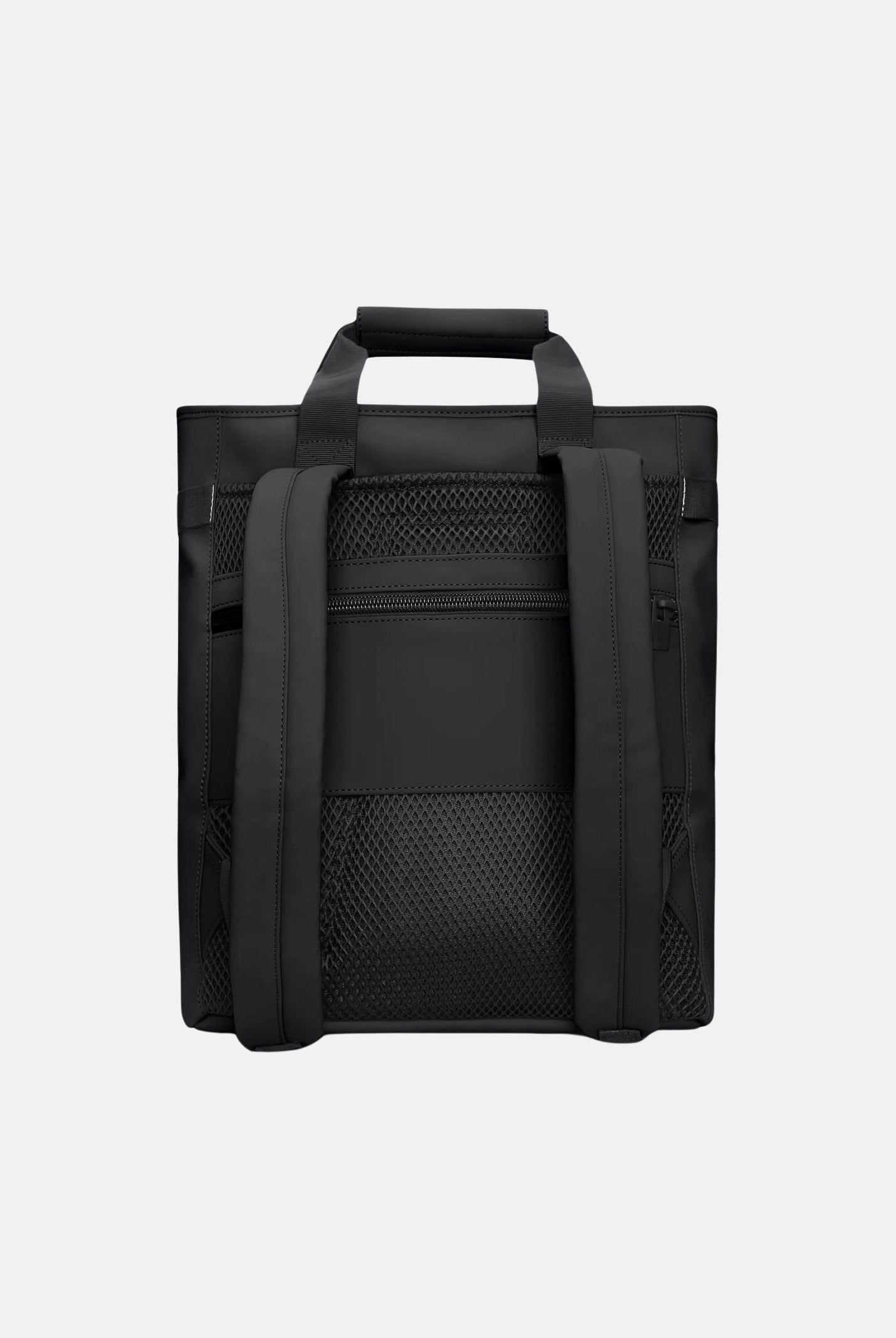 RAINS Zaino Texel Tote nero per uomo e donna RA14240 BLA RAINS