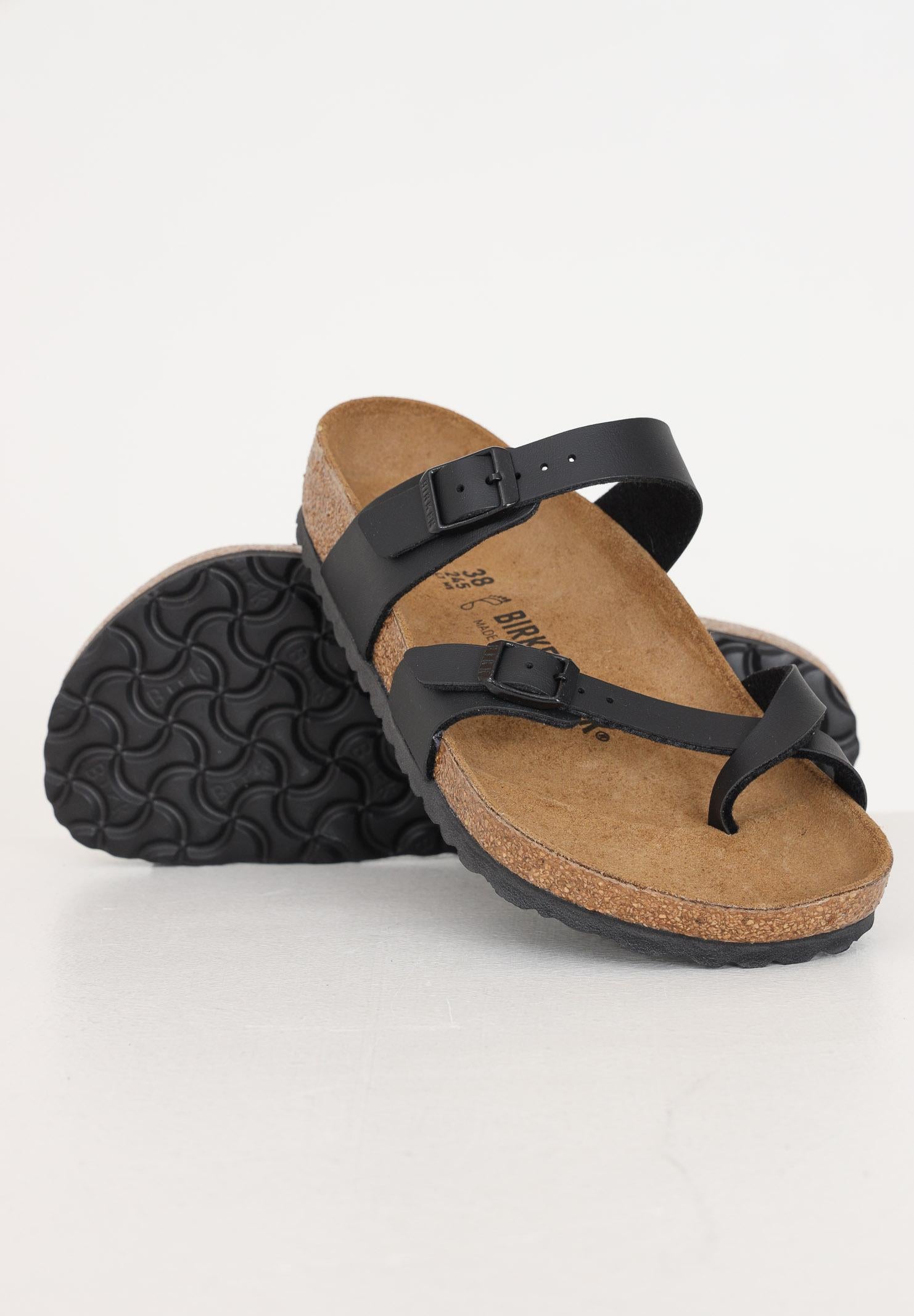 BIRKENSTOCK Infradito Mayari neri per uomo e donna 071791 . BIRKENSTOCK