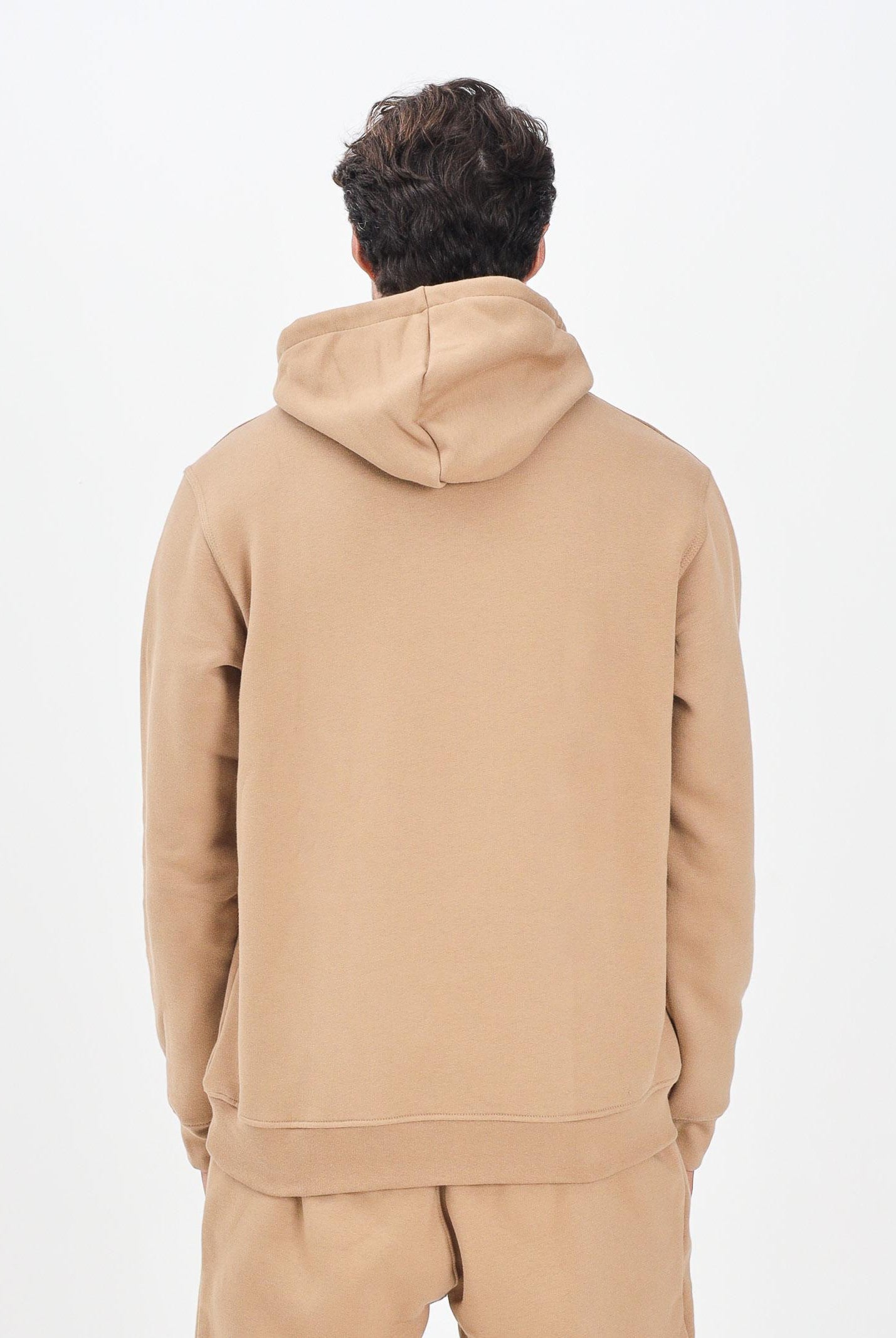 ADIDAS ORIGINALS Felpa con cappuccio Trefoil Essentials beige da uomo JW1064 . ADIDAS ORIGINALS