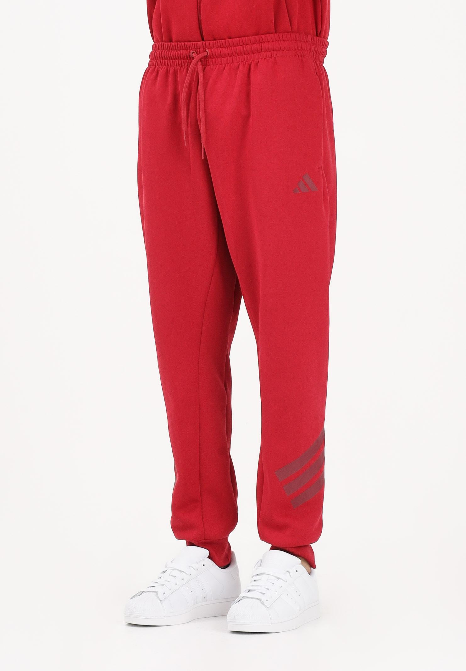 ADIDAS PERFORMANCE Pantalone sportivo Future Icons 3-Stripes rosso da uomo KD5205 . ADIDAS PERFORMANCE
