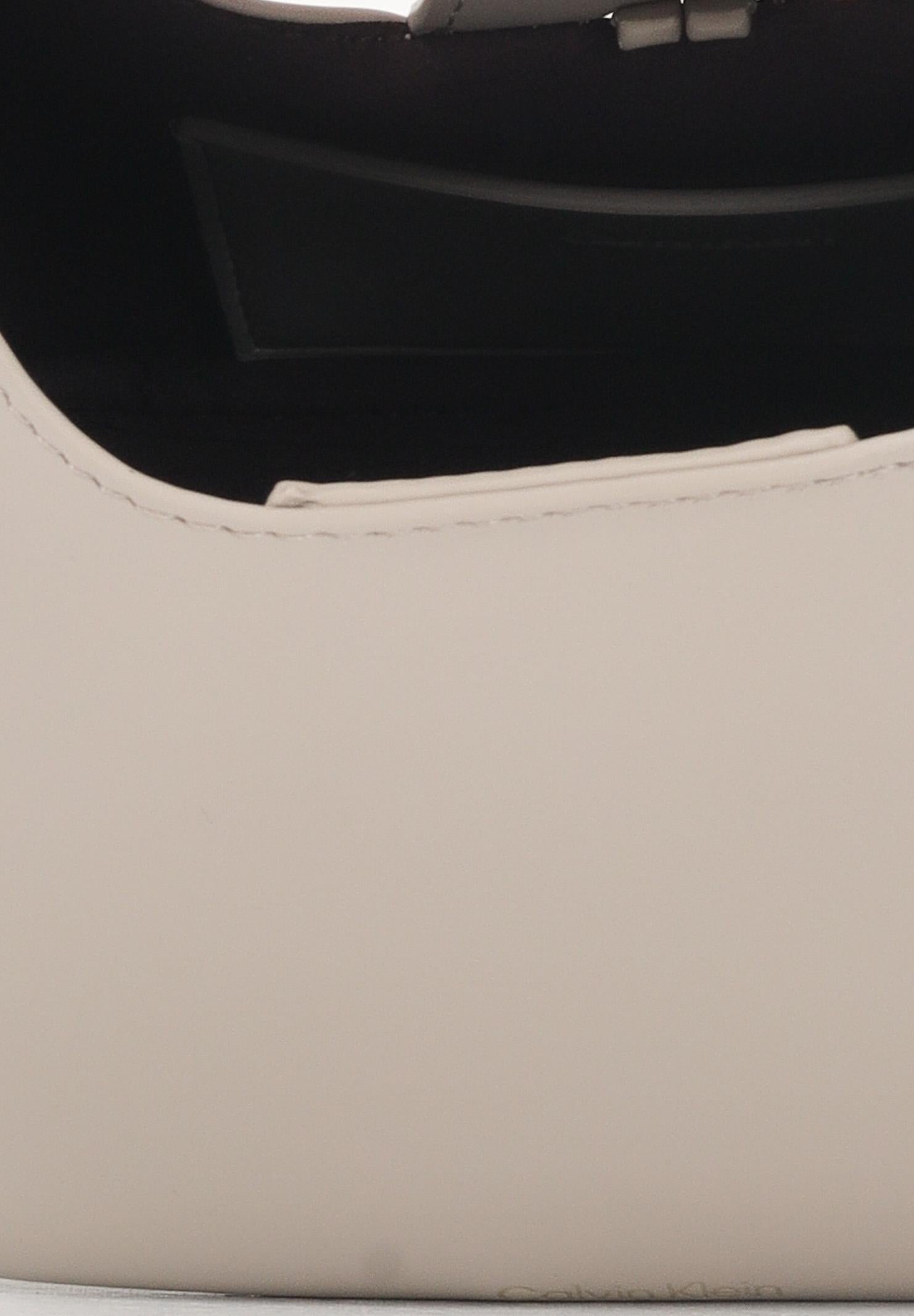 CALVIN KLEIN Borsa a mano sabbia da donna con fibbia LV04K3177G RMU CALVIN KLEIN