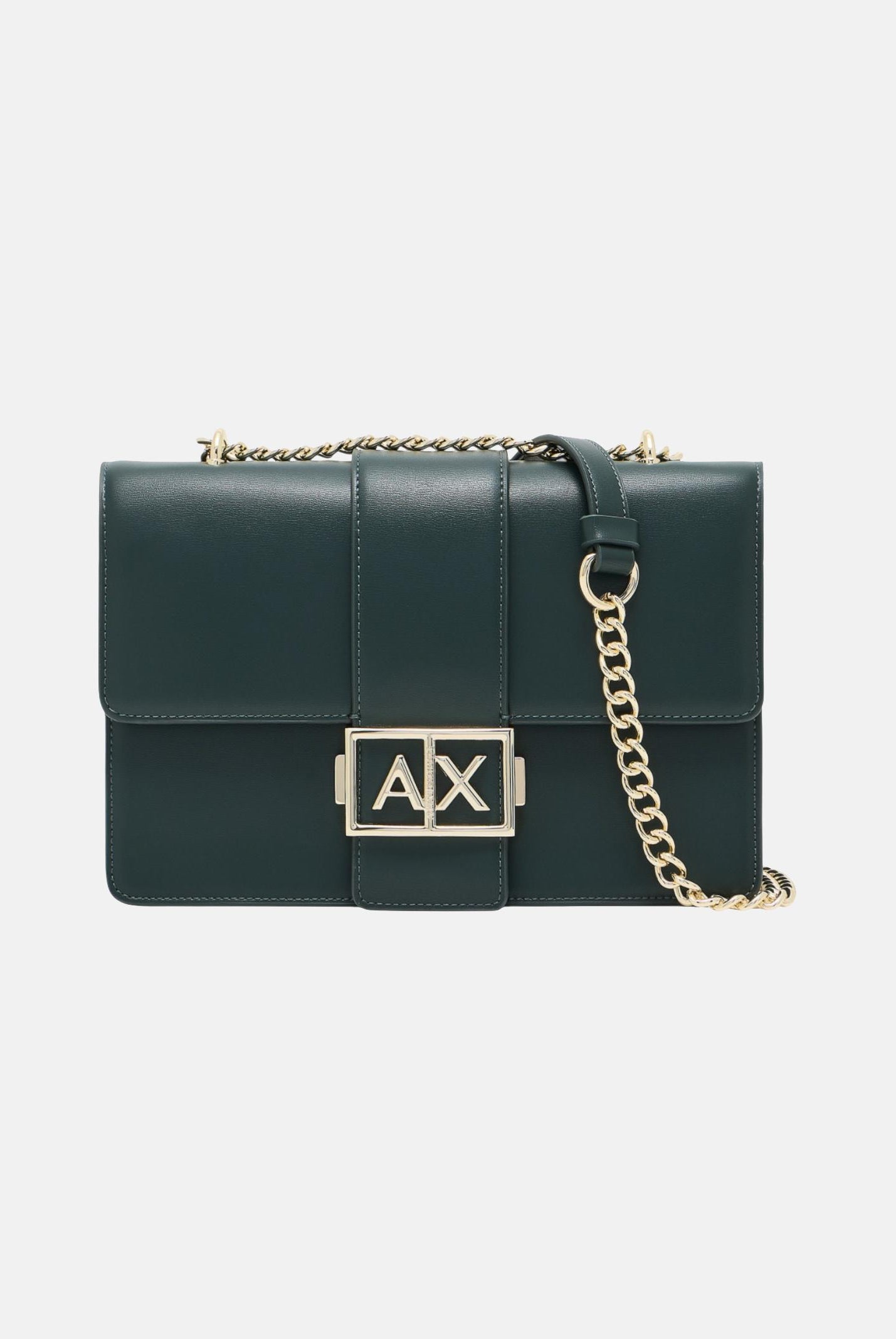 ARMANI EXCHANGE Borsa a tracolla verde da donna con logo XW000070AF12039 U7304 ARMANI EXCHANGE