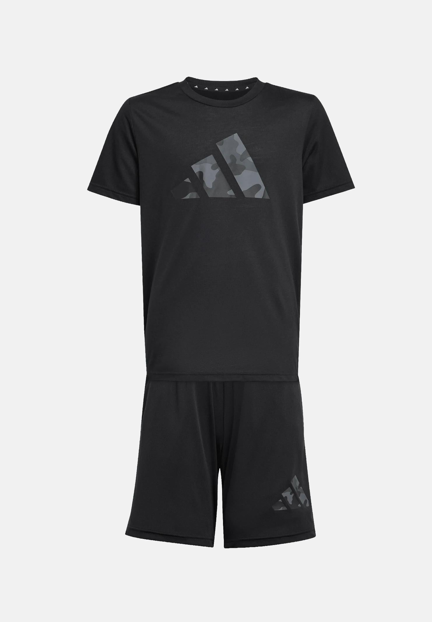 ADIDAS PERFORMANCE Completino Train Essentials Camo Print nero per bambino e bambina JM3789 . ADIDAS PERFORMANCE