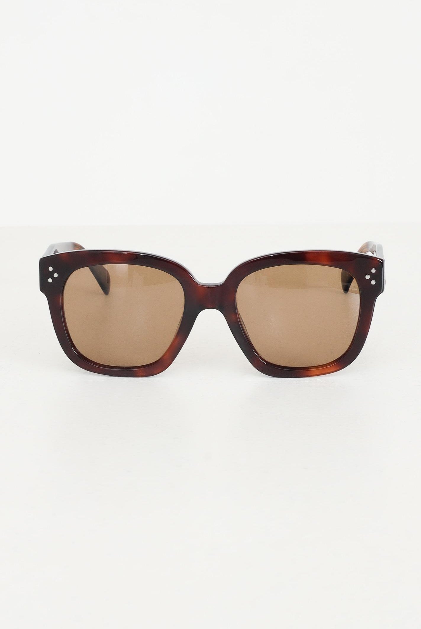 CRISTIAN LEROY Occhiali da sole marroni da donna con montatura in acetato tartarugato 700203 02 CRISTIAN LEROY