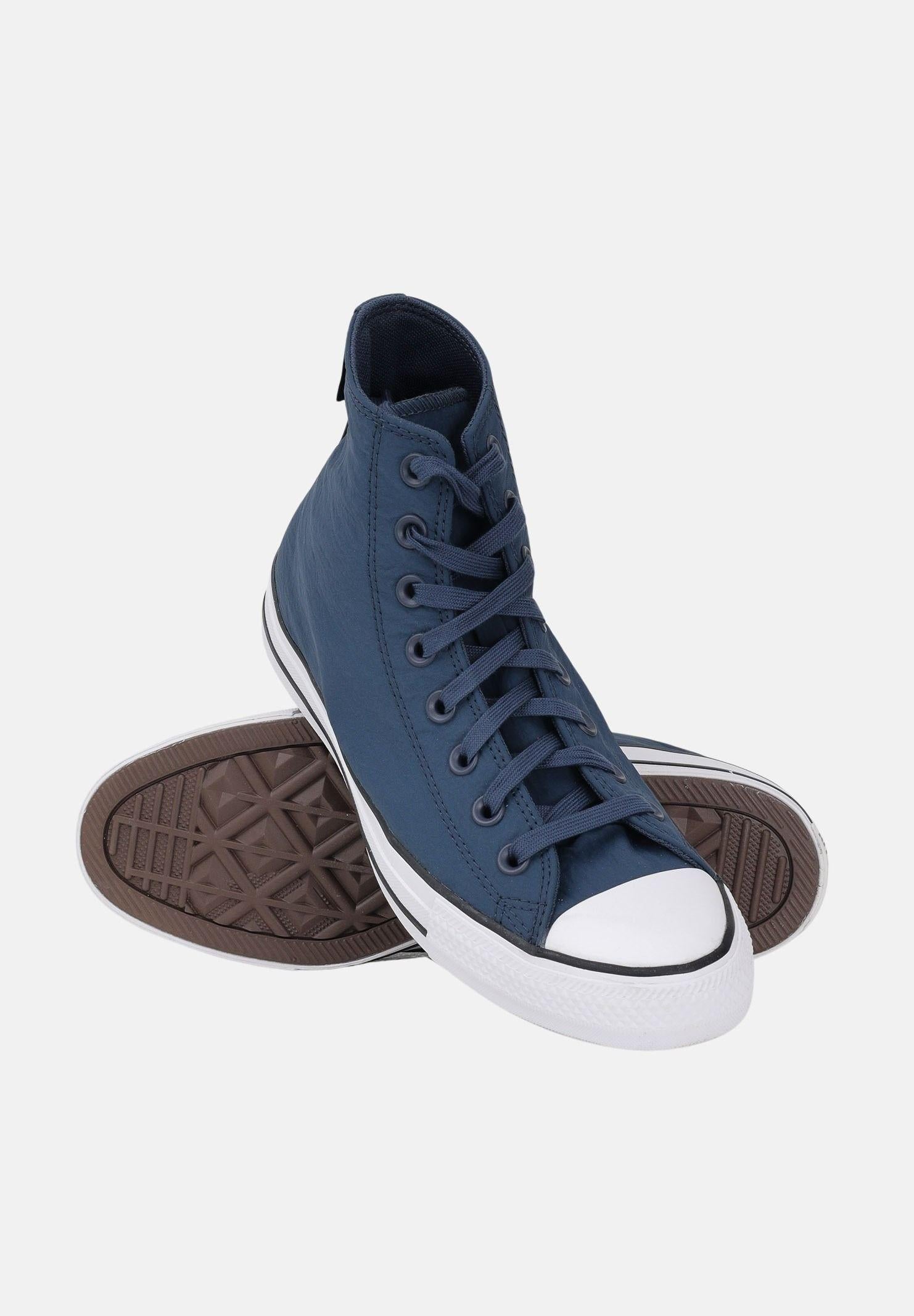 CONVERSE Sneakers Chuck Taylor All Star Nylon Hi blu da uomo A16805C . CONVERSE