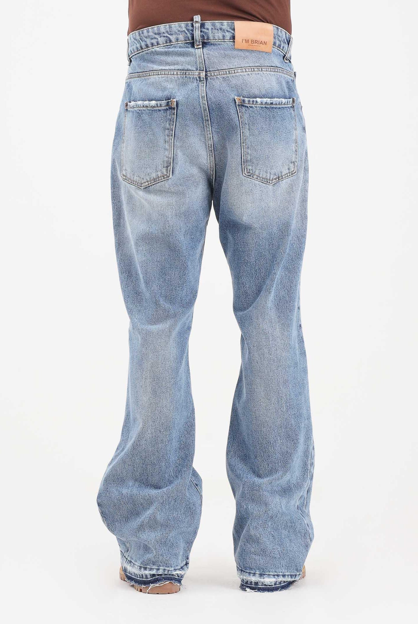 I'M BRIAN Jeans in denim chiaro da uomo FLARE L2225 I'M BRIAN