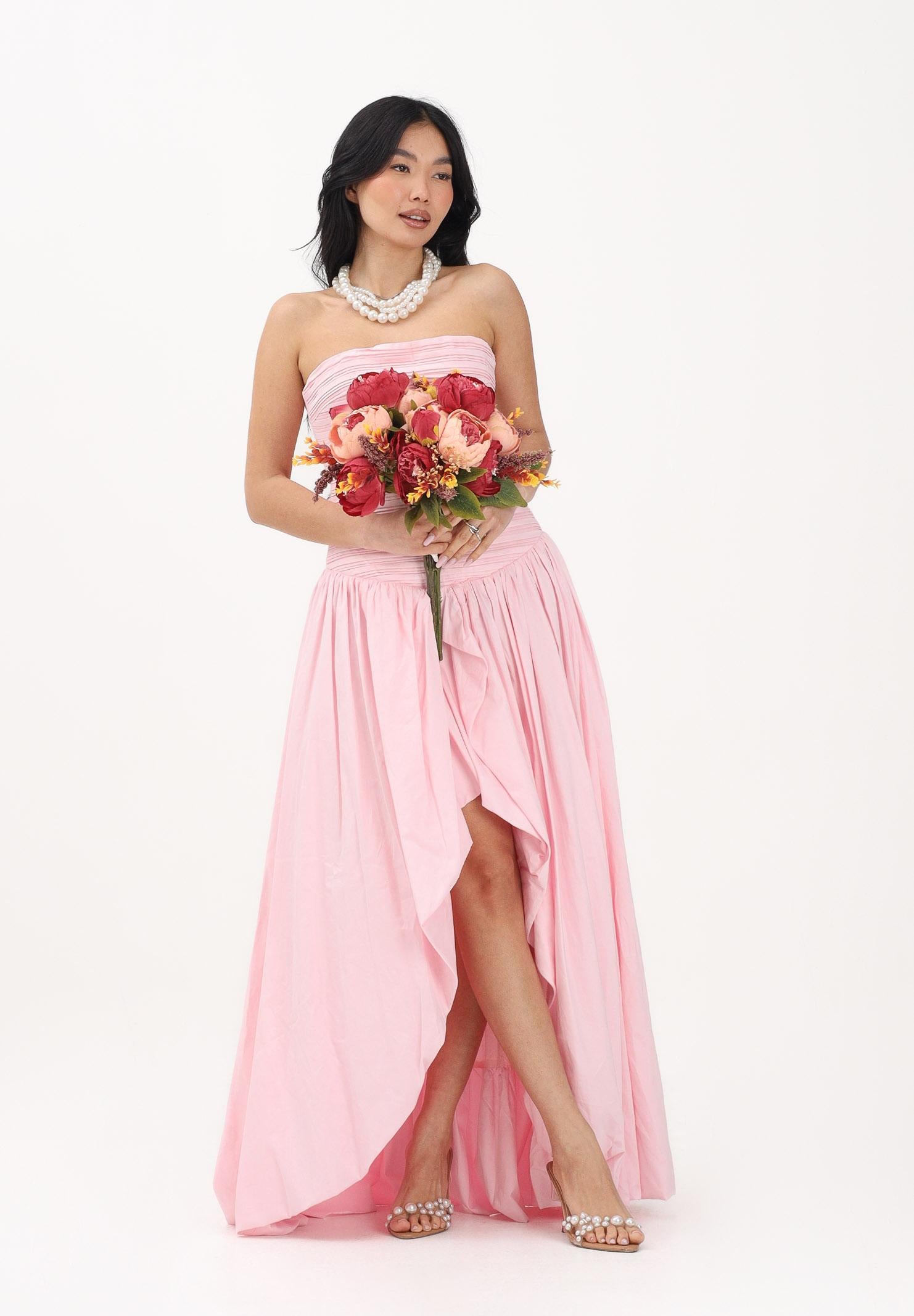 ODI ODI Abito lungo rosa da donna BOSALUNGO110S6 G8 ODI ODI