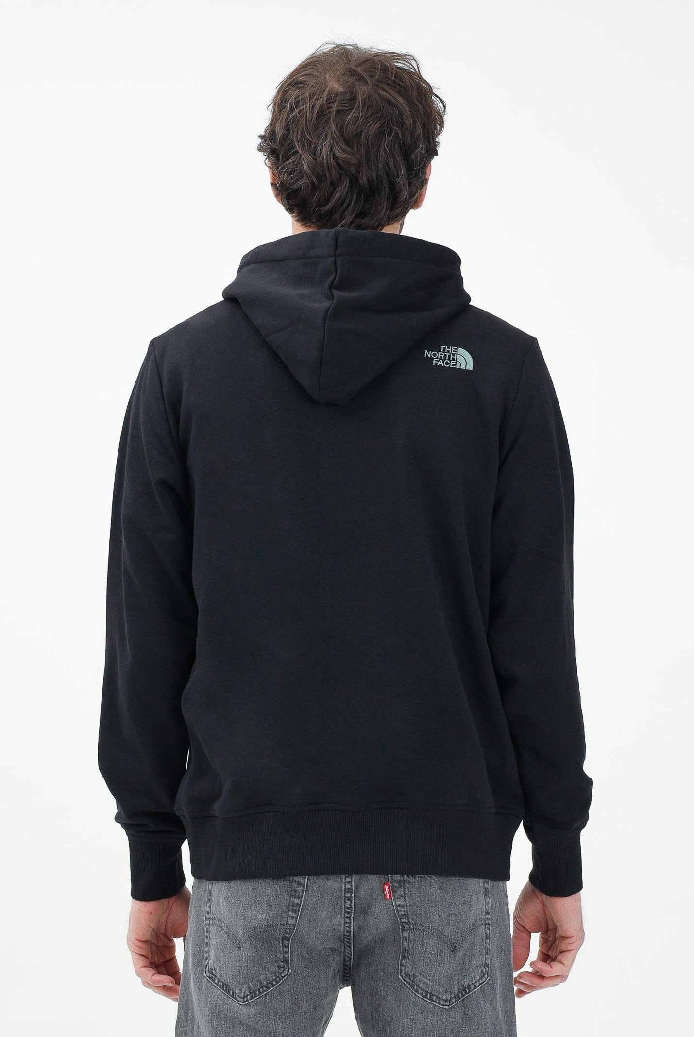 THE NORTH FACE Felpa con cappuccio Drew Peak Light nera da uomo NF0A8C1BASW1 . THE NORTH FACE