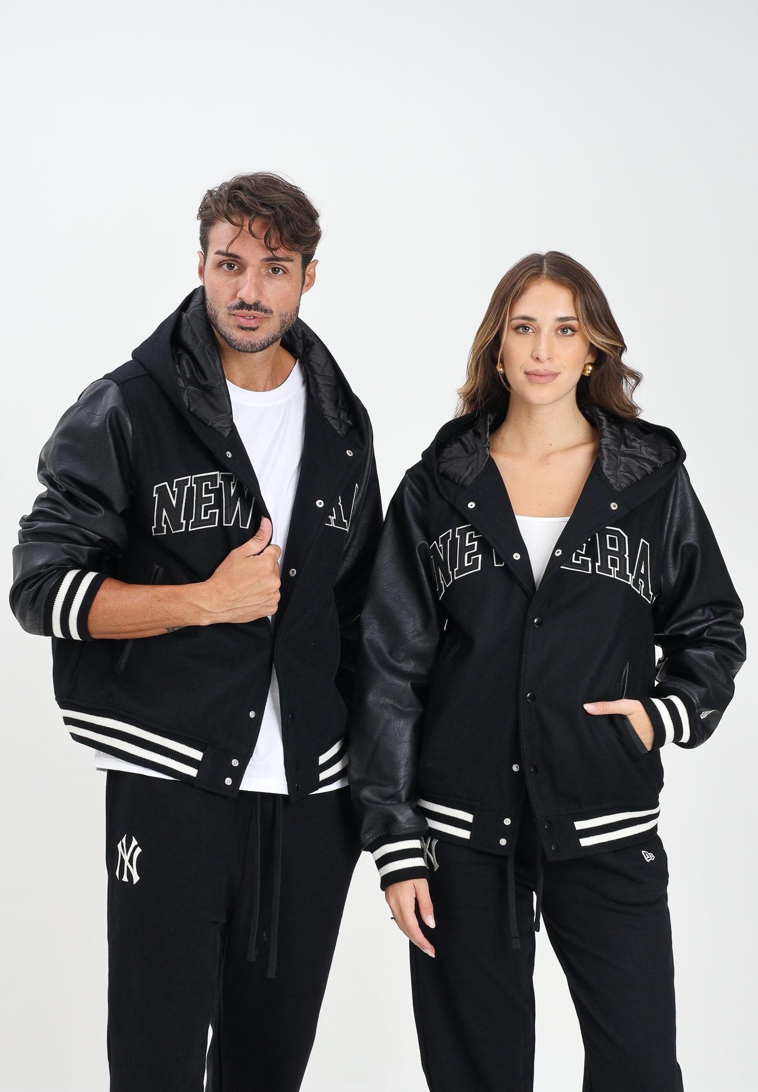 NEW ERA Bomber Varsity New Era nero per uomo e donna 60684379 NEW ERA