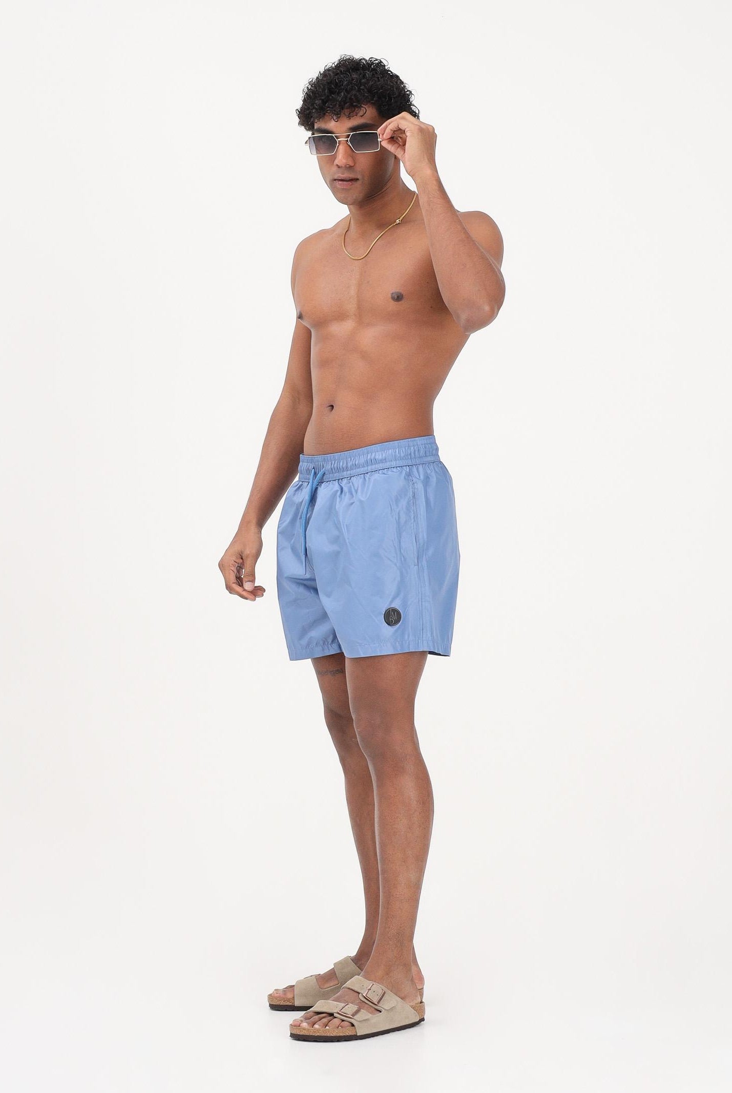 I'M BRIAN Shorts mare indaco da uomo BC3750 IN I'M BRIAN