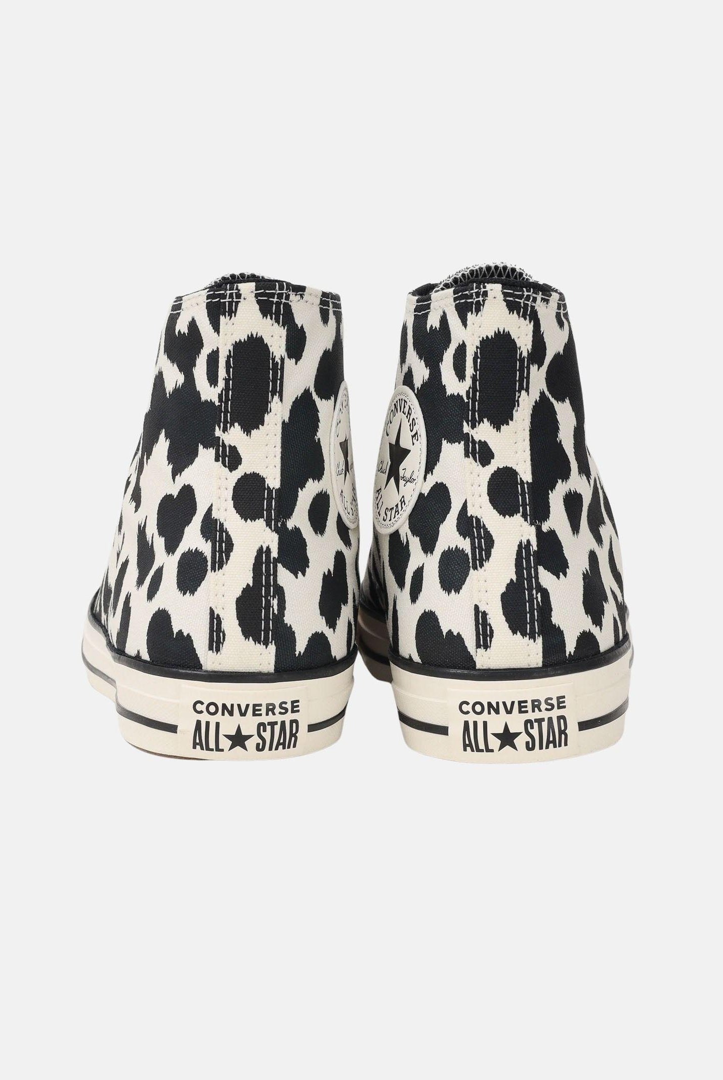 CONVERSE Sneakers Chuck Taylor All Star Animal Print High Top panna e nere da donna A17919C . CONVERSE