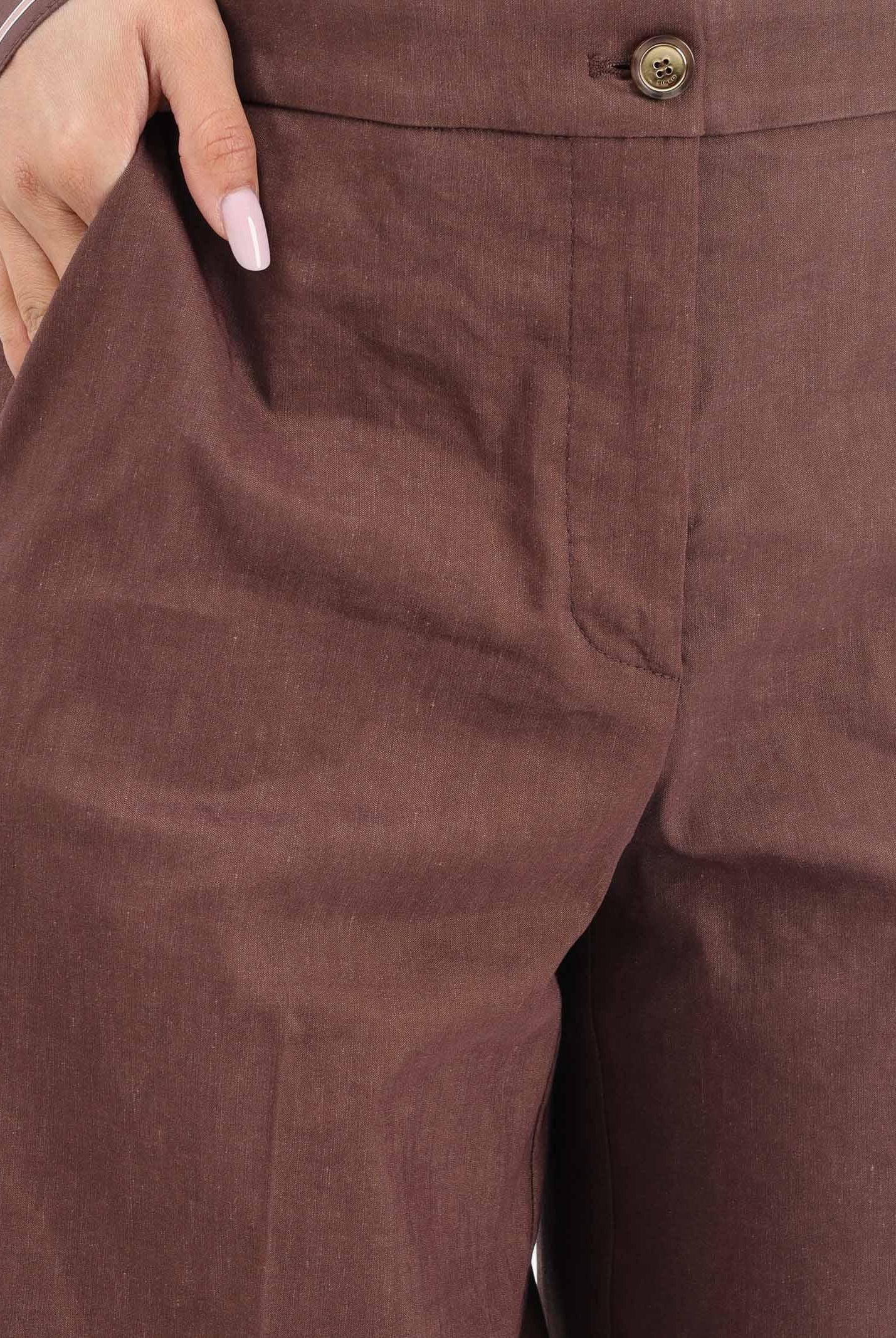 PINKO Pantalone elegante marrone da donna 104929A34I L78 PINKO