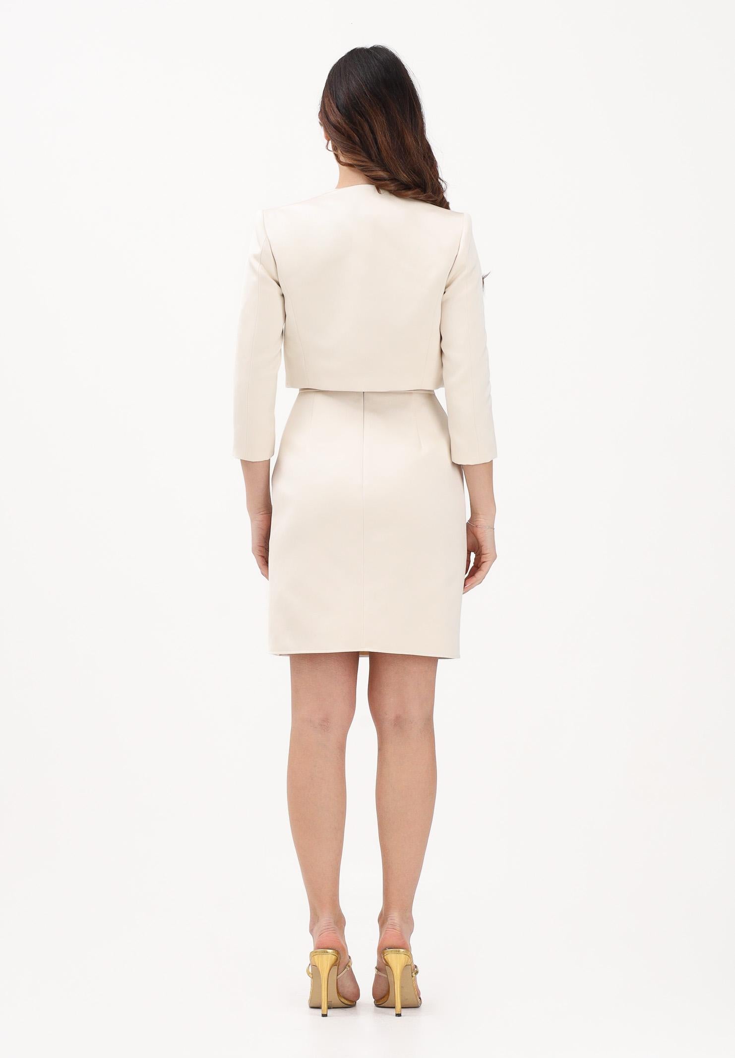ELISABETTA FRANCHI Abito corto burro da donna con giacca TB00161E2 193 ELISABETTA FRANCHI
