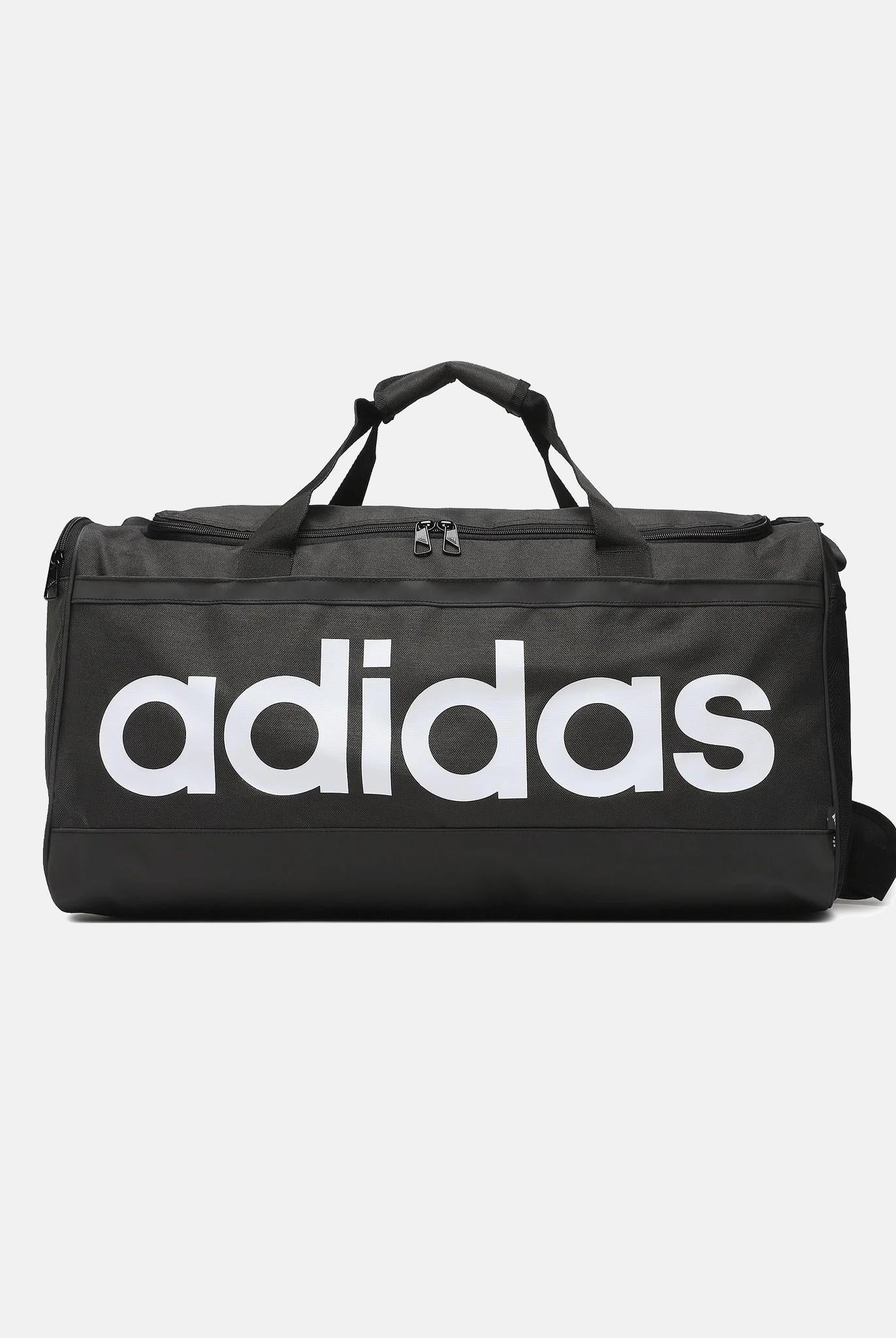 Borsone Essentials Linear Medium nera per uomo e donna HT4743 . ADIDAS PERFORMANCE