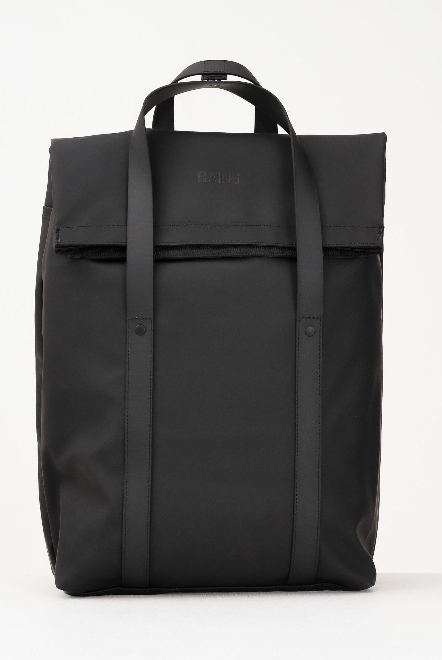 RAINS Zaino 2 Way nero per uomo e donna RA12940 BLA RAINS
