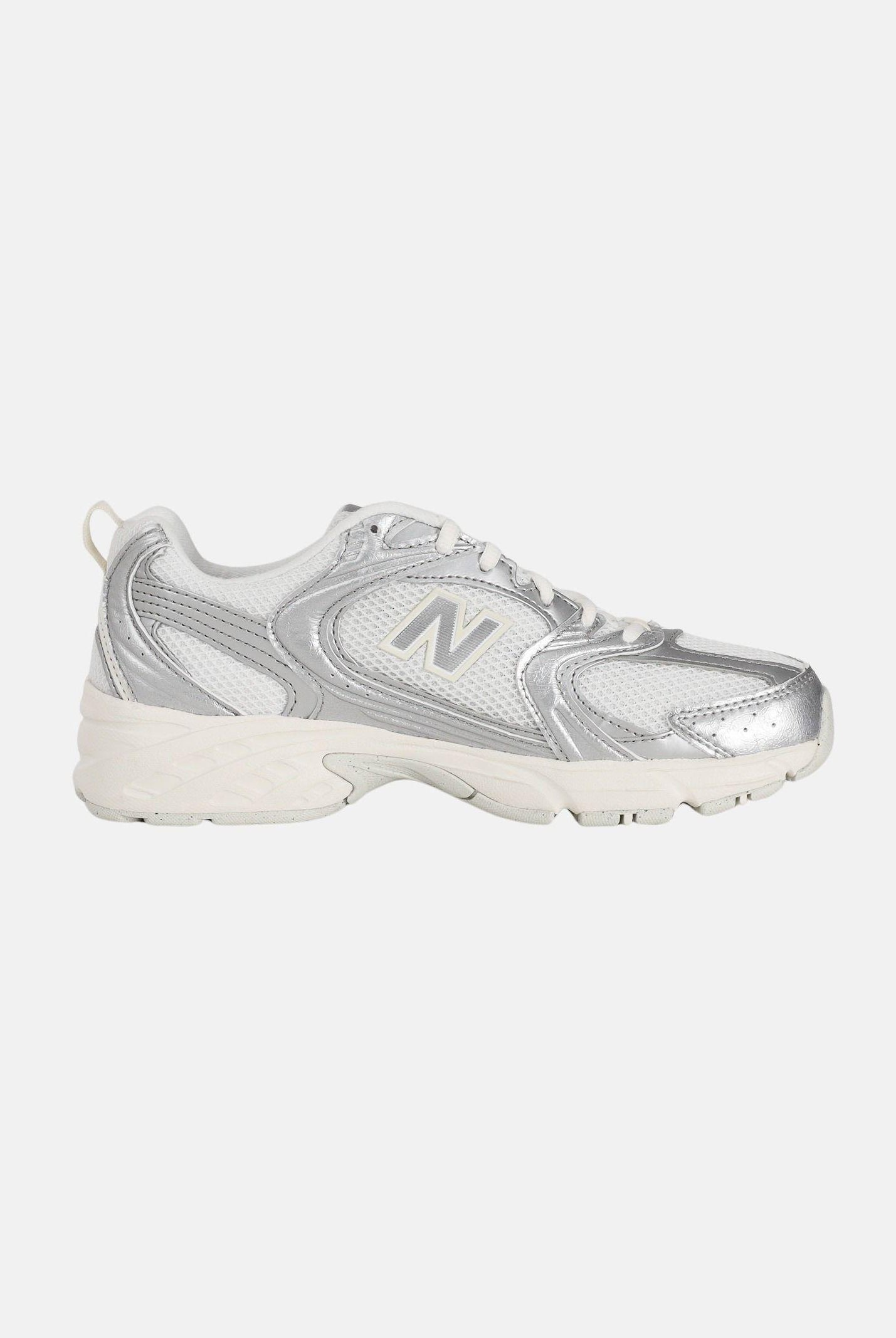 NEW BALANCE Sneakers 530 bianca e argento per uomo e donna U5303IR . NEW BALANCE