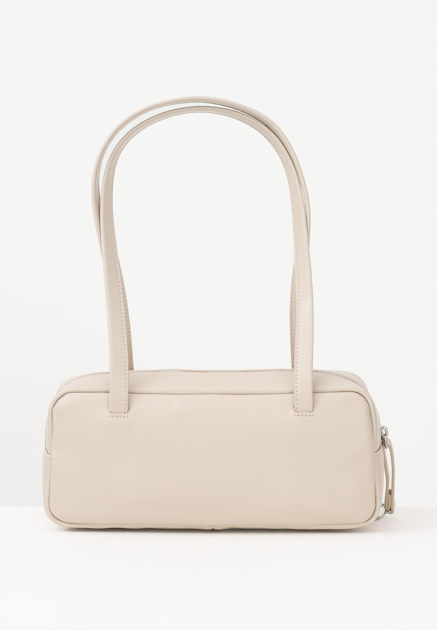 TOMMY JEANS Borsa a spalla CITY beige da donna AW0AW18075 ABY TOMMY JEANS