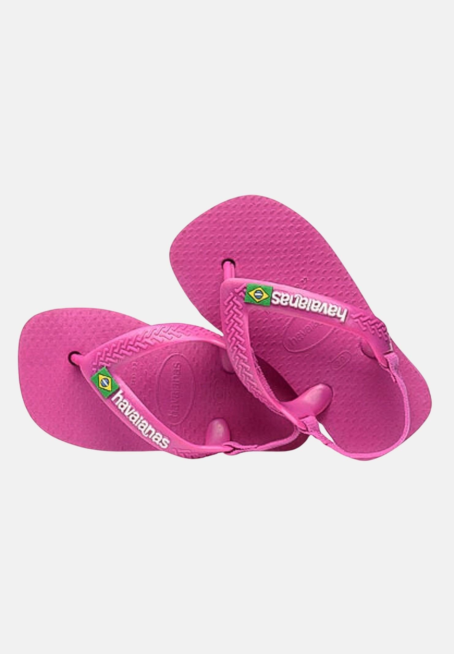 Infradito fucsia da neonato Brasil Logo II 4140577 8418 HAVAIANAS