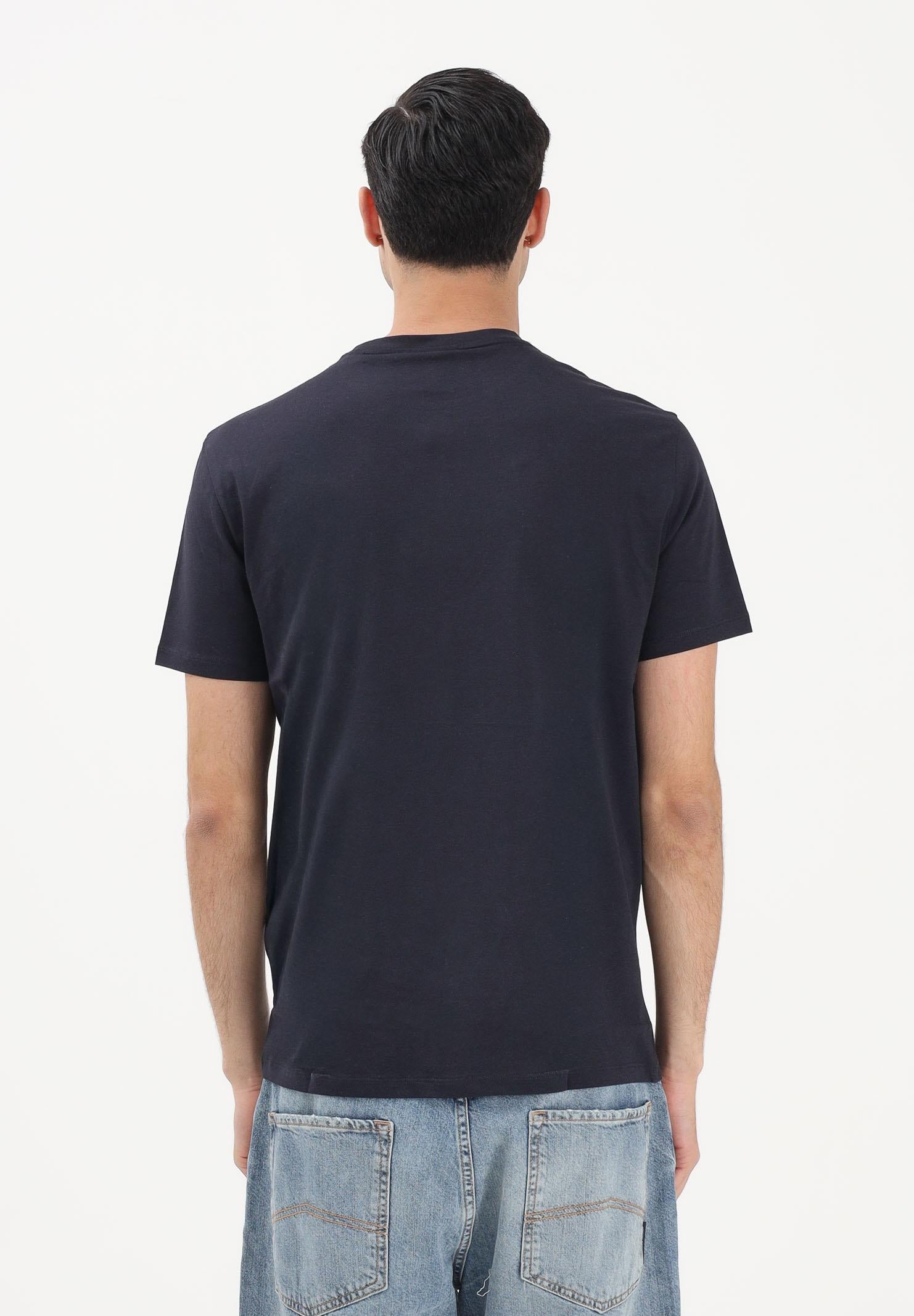 ARMANI EXCHANGE T-shirt a manica corta blu da uomo con stampa XM002472AF10356 UB101 ARMANI EXCHANGE