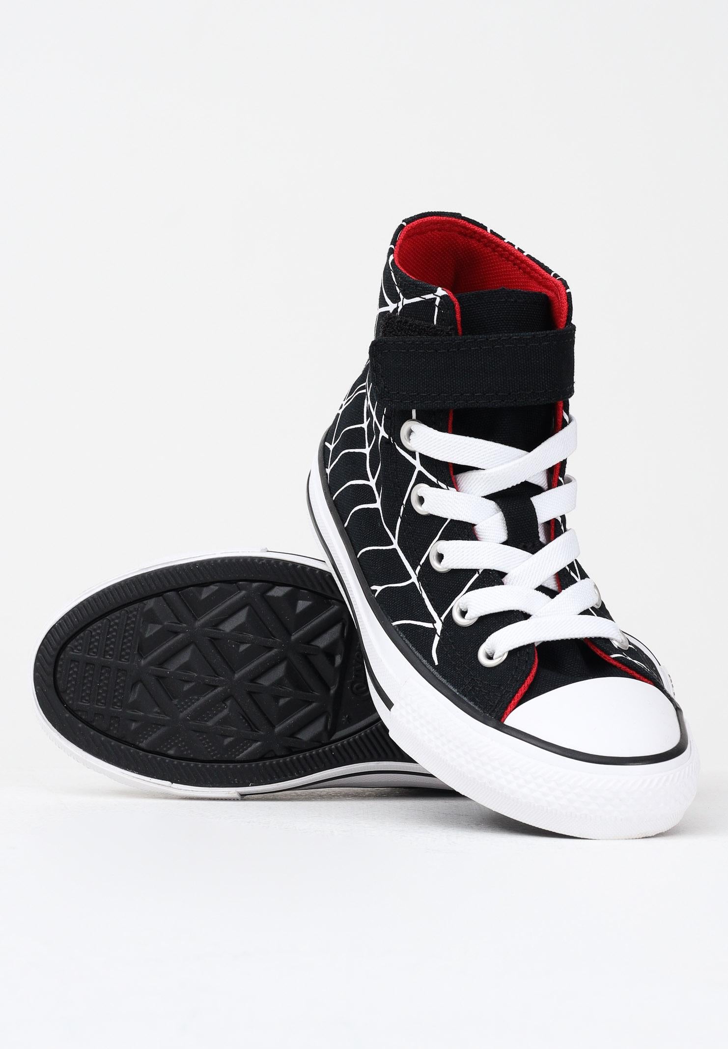 CONVERSE Sneakers Chuck Taylor All Star Easy-On Spiderweb nere da bambino A13182C . CONVERSE