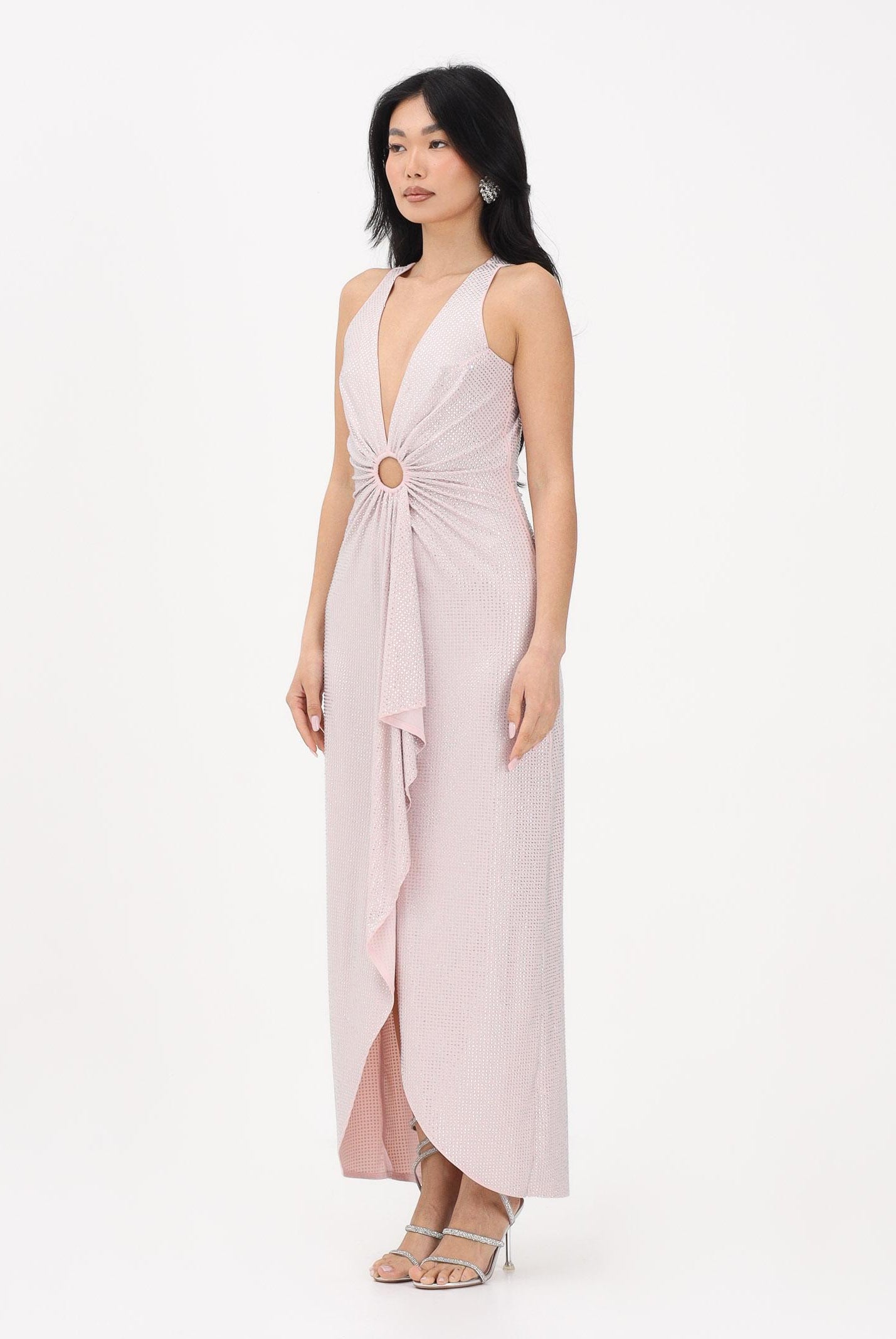 TWENTY FOURHAITCH Abito midi Navagio rosa da donna A0128CIP62P AR TWENTY FOURHAITCH