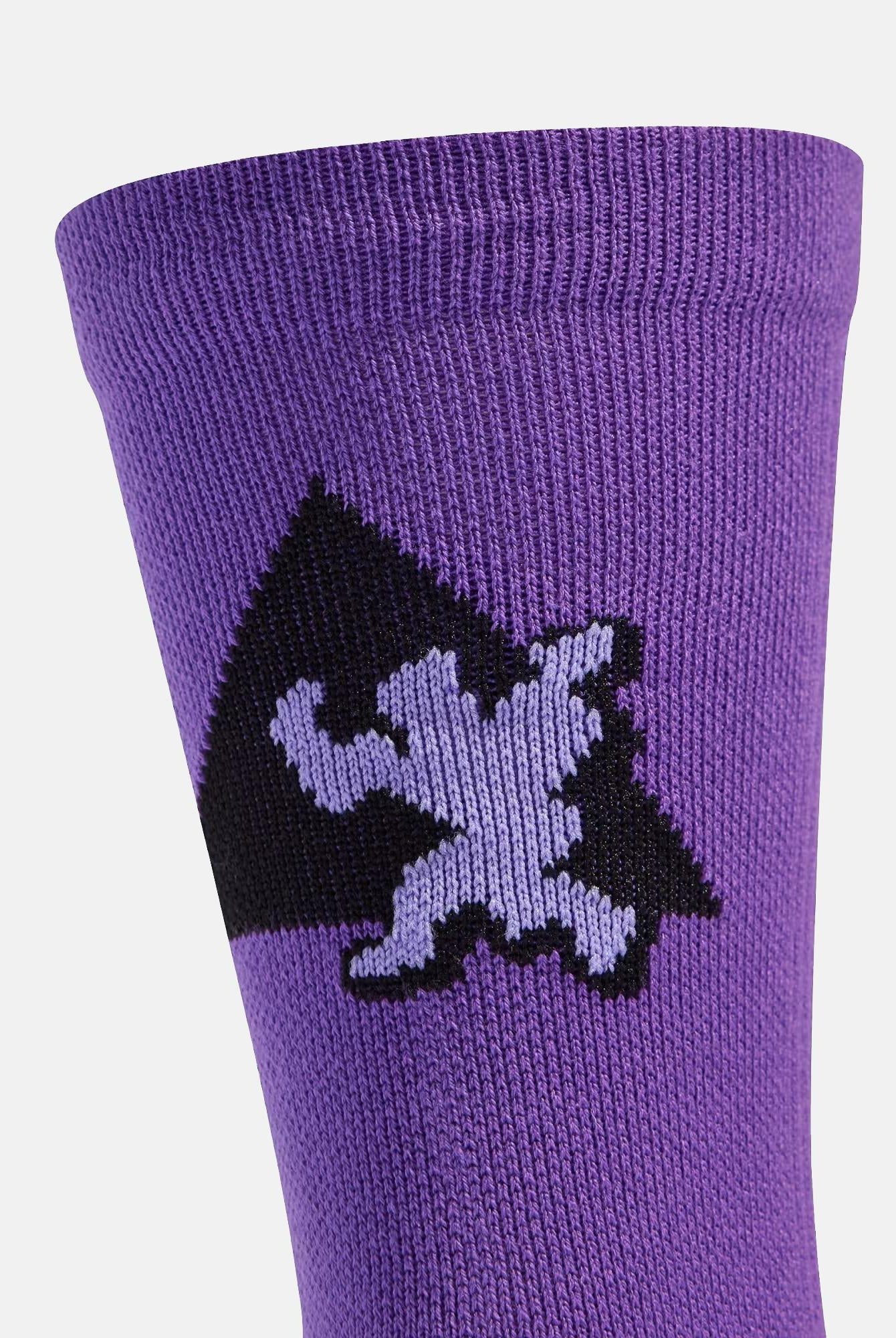 ADIDAS ORIGINALS Calzini (2paia) adidas x Jeremy Scott viola e neri da donna JN2686 . ADIDAS ORIGINALS