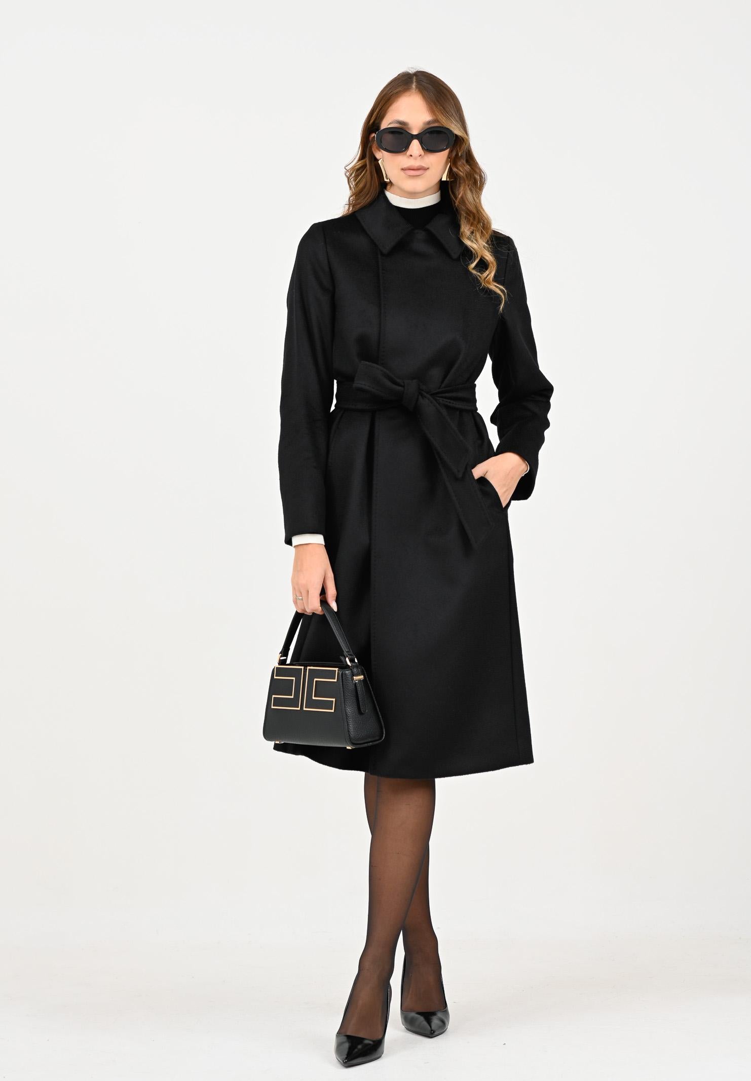 MAX MARA Cappotto a vestaglia BCollag nero da donna 2526016051600 013 MAX MARA