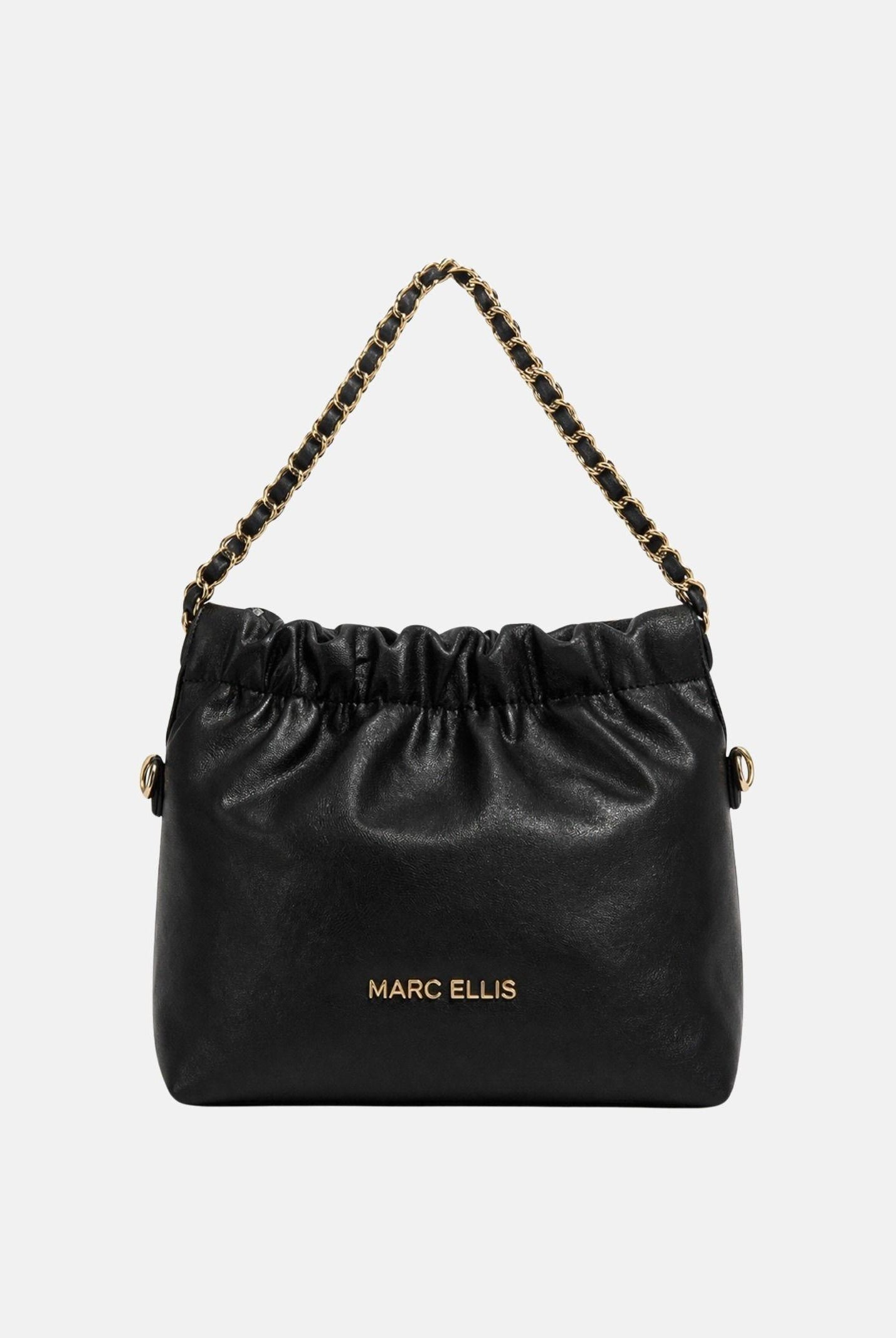 MARC ELLIS Borsa a spalla Ava Pearl nera da donna AVA-PEARL BL MARC ELLIS