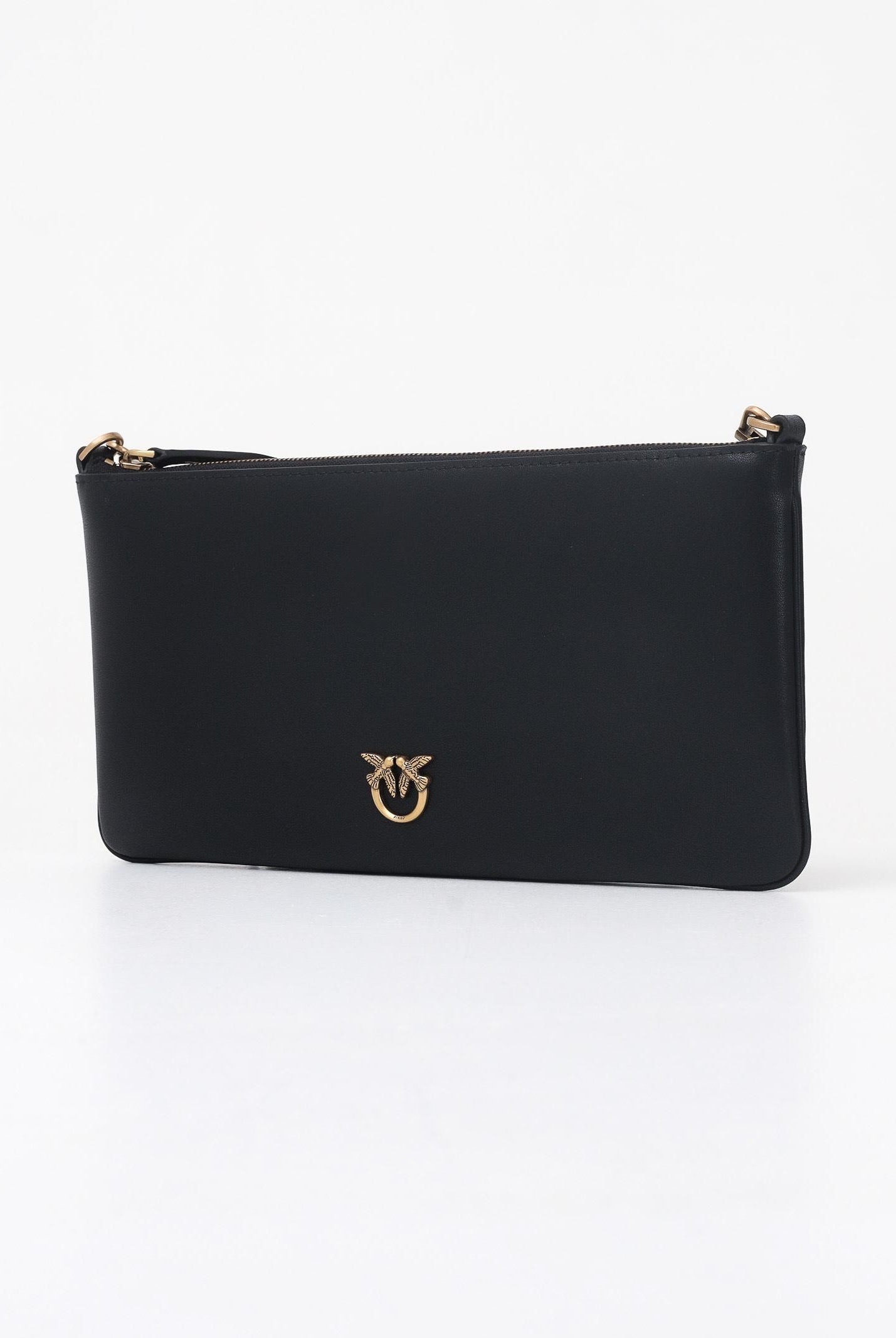 PINKO Pochette Horizontal Flat Bag nera da donna 102747A0F1 Z99Q PINKO