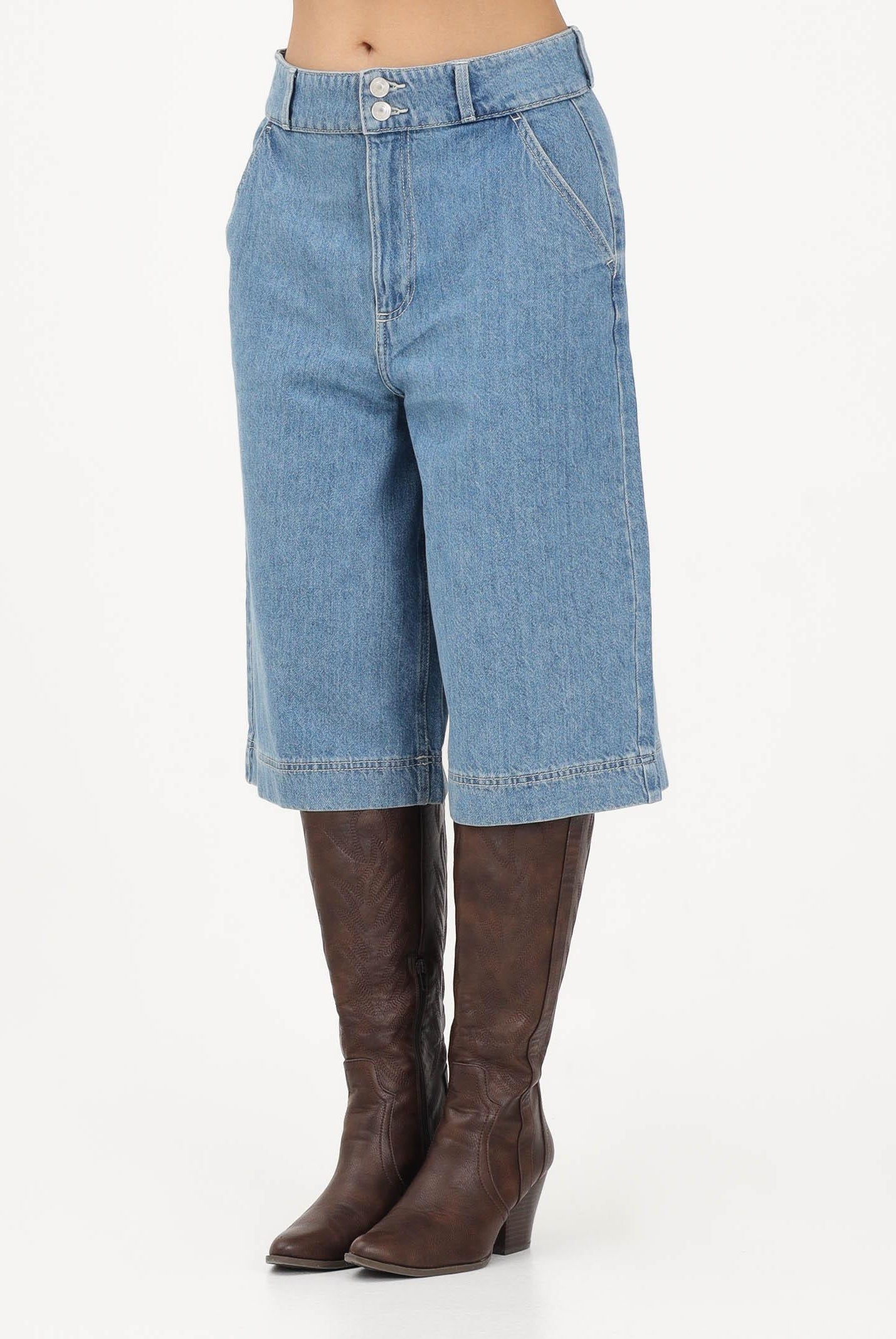 ONLY Bermuda in denim medio da donna 15371313 MEBL ONLY