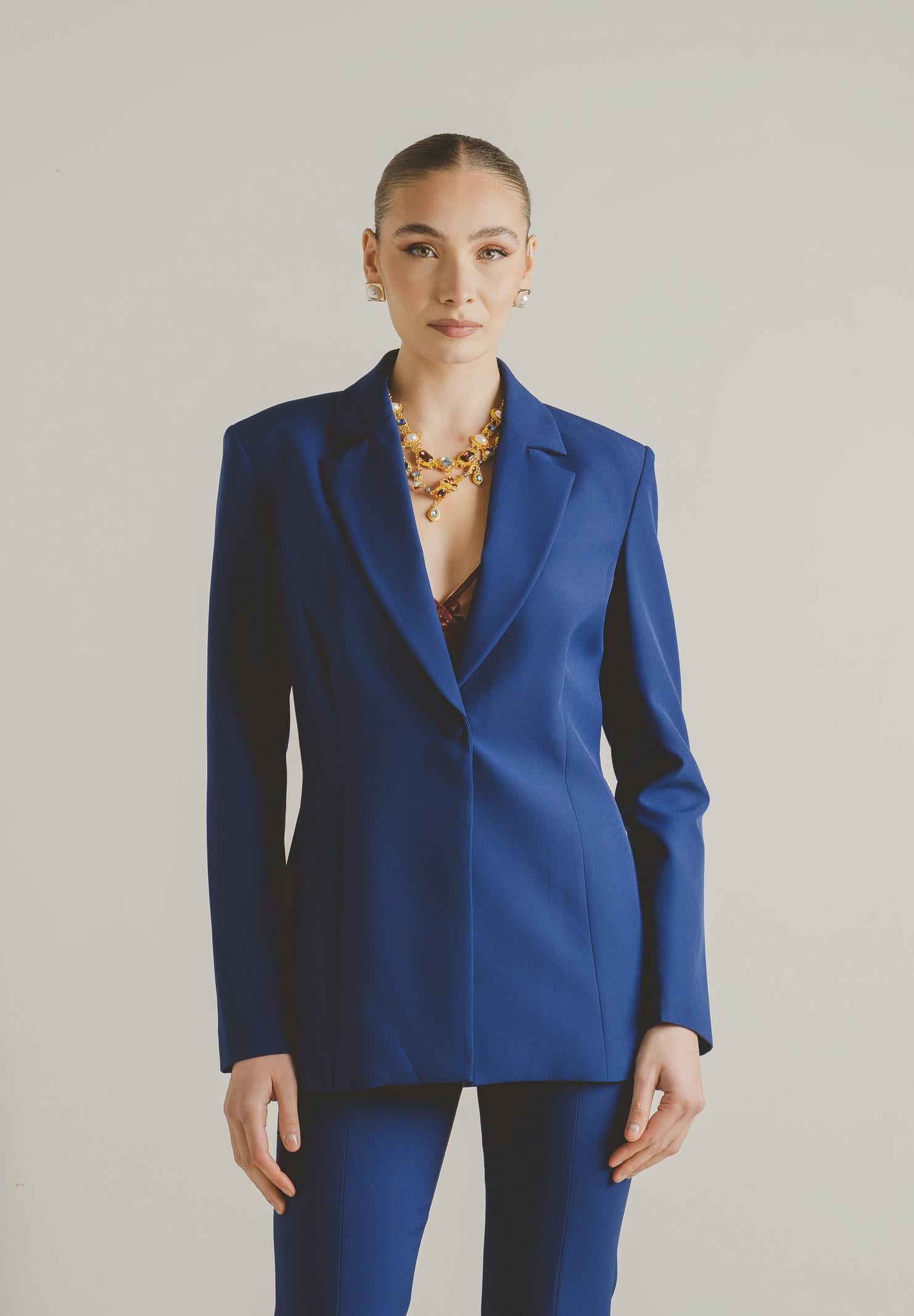SANTAS Giacca ALLURE blu quarzo da donna PV2622 BQ SANTAS
